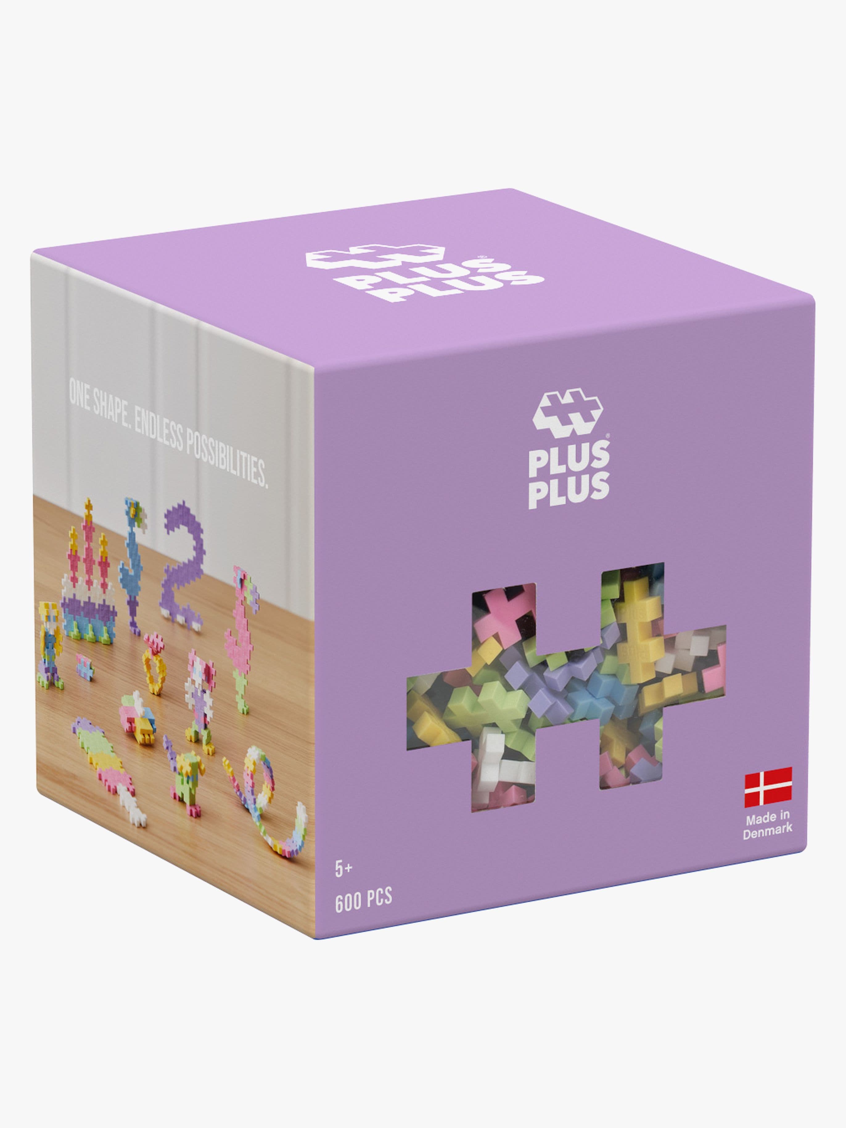 Plus-Plus Rakennuspalikat Pastel Learn To Build 600 Osaa