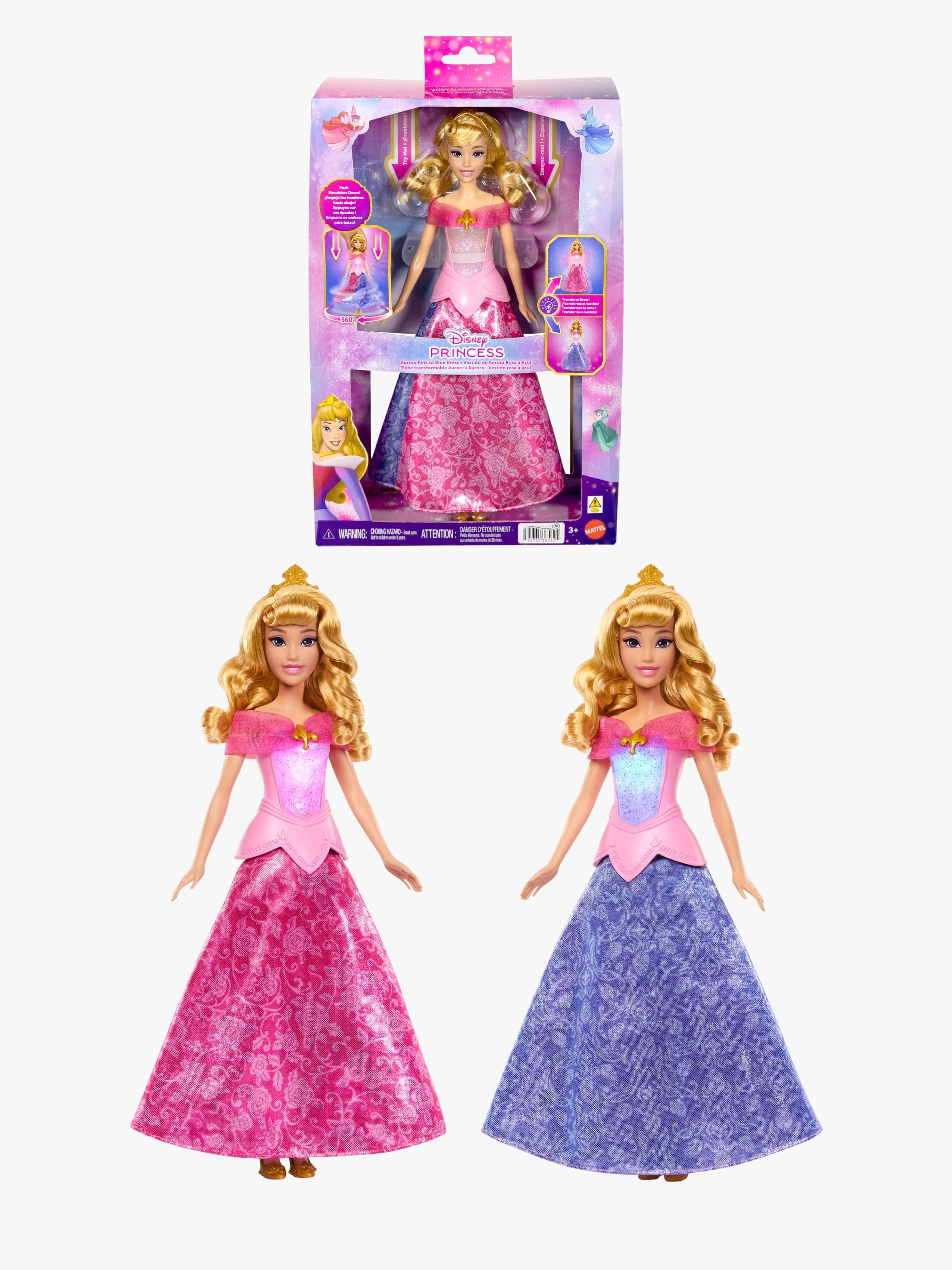 Disney Prinsessat Muotinukke Ruusunen