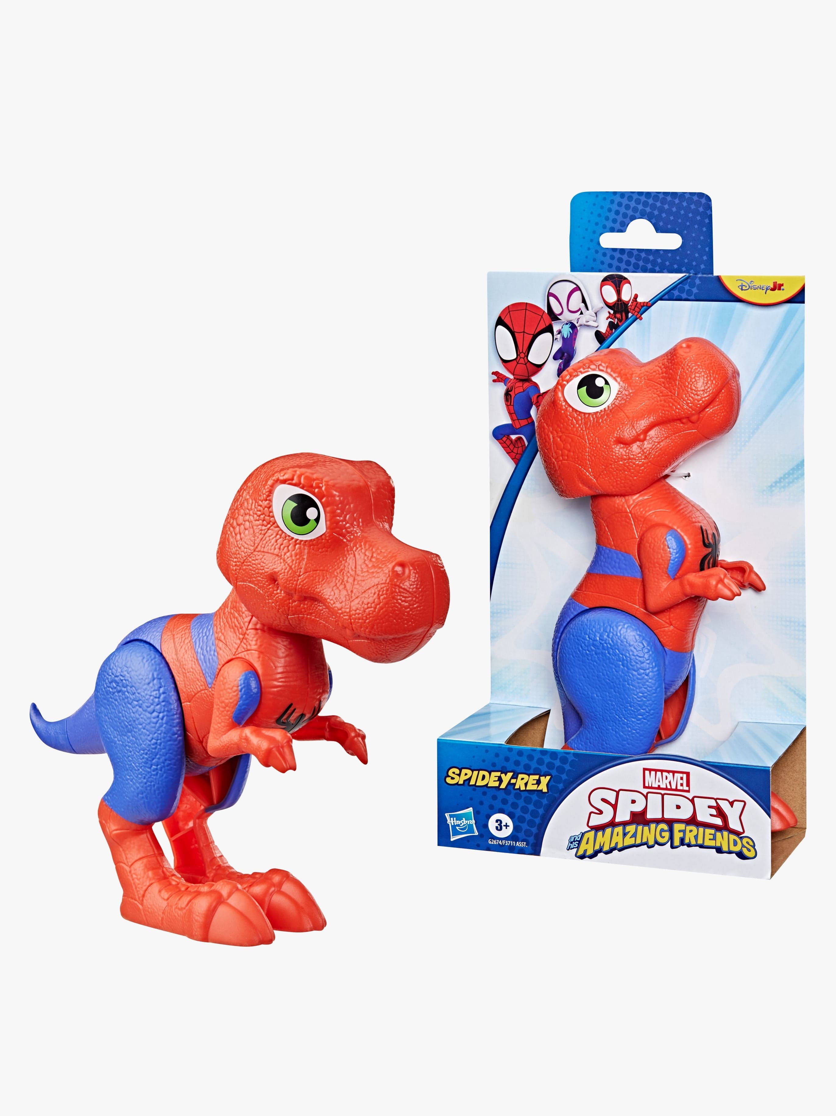 Spidey And His Amazing Friends Supersized Toimintahahmo Spidey-Rex 23 cm
