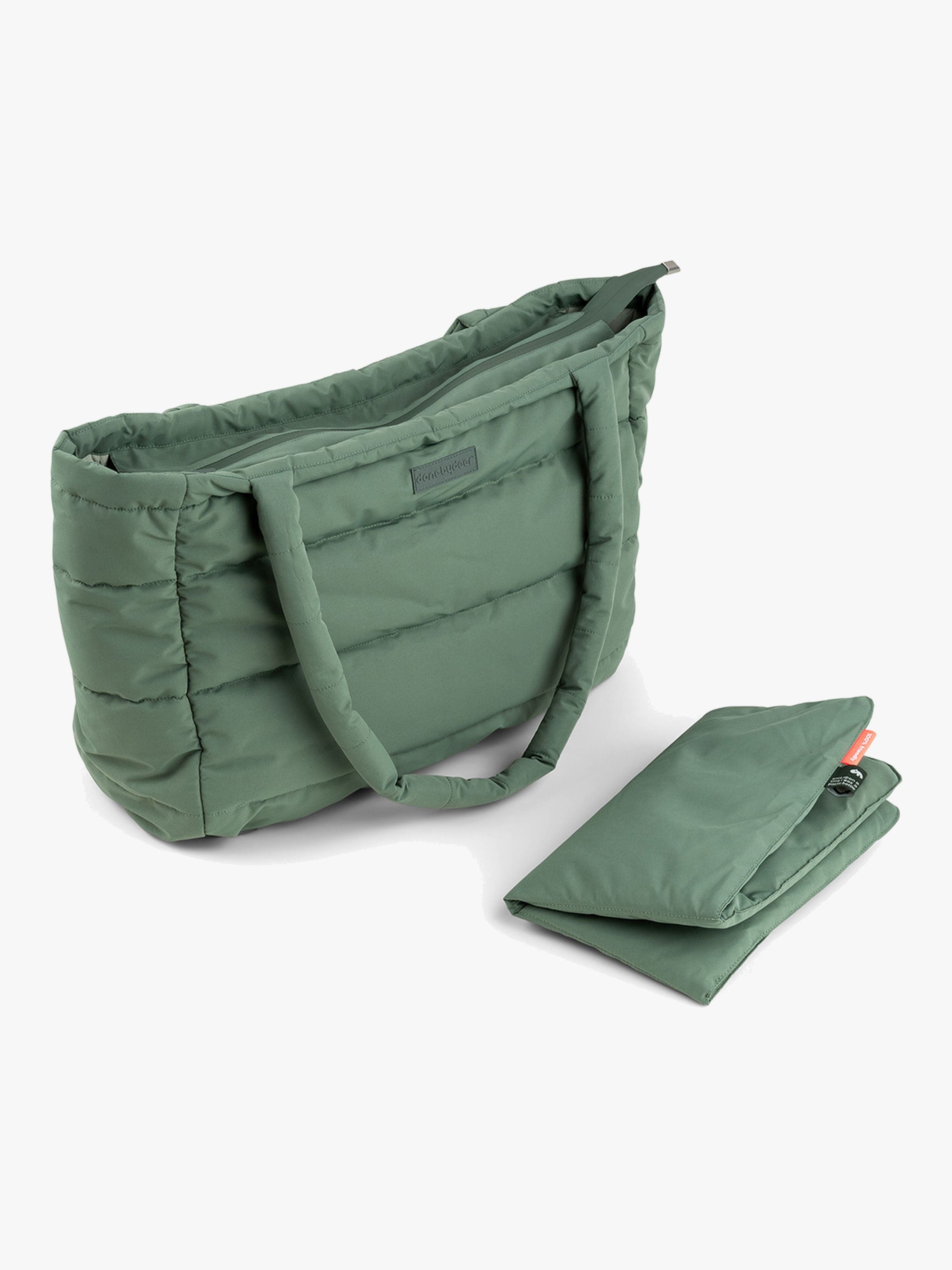 Done By Deer Tikattu Tote Hoitolaukku, Vihreä