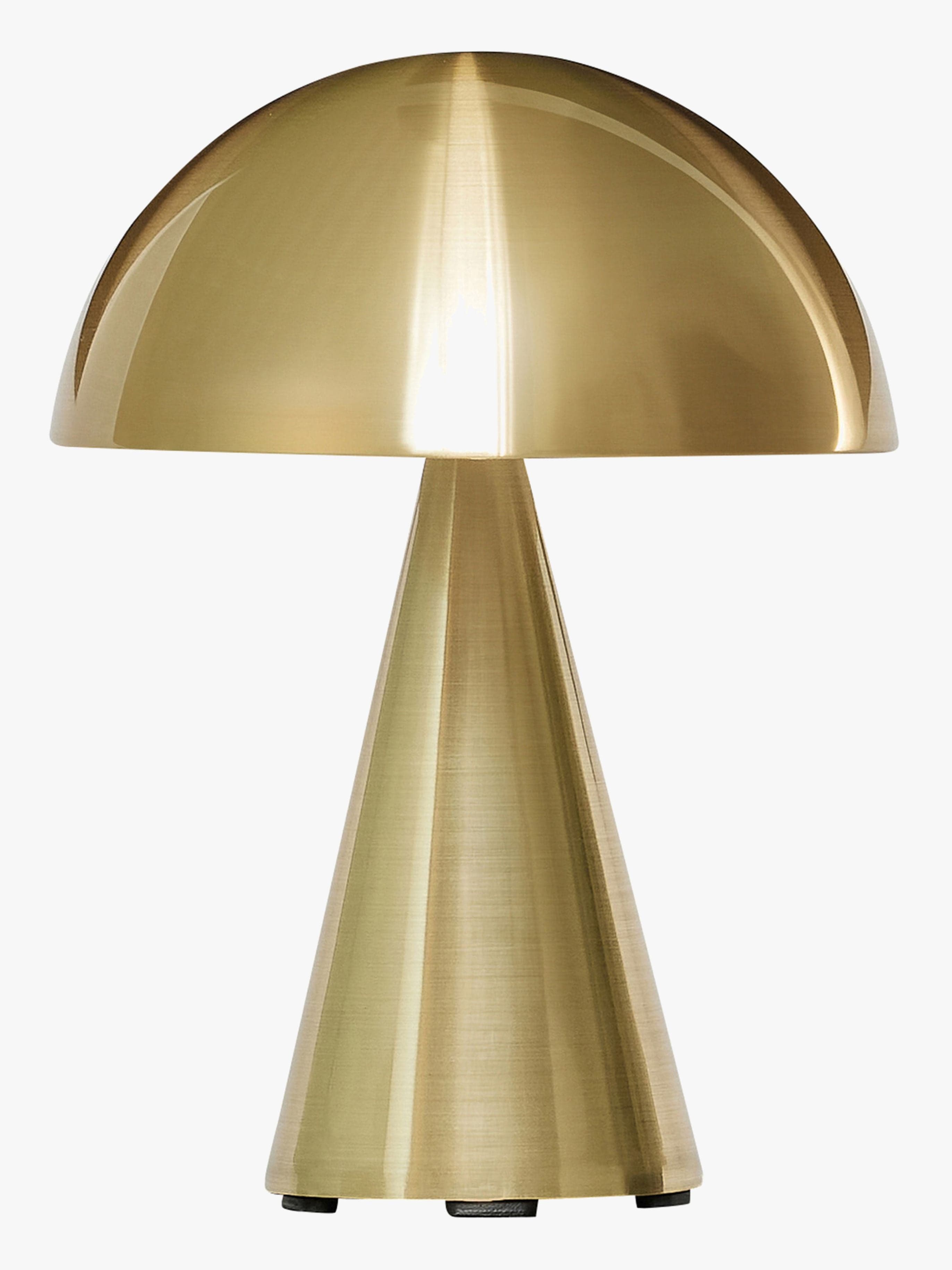 Hübsch Mush Kannettava Pöytävalaisin, Brass