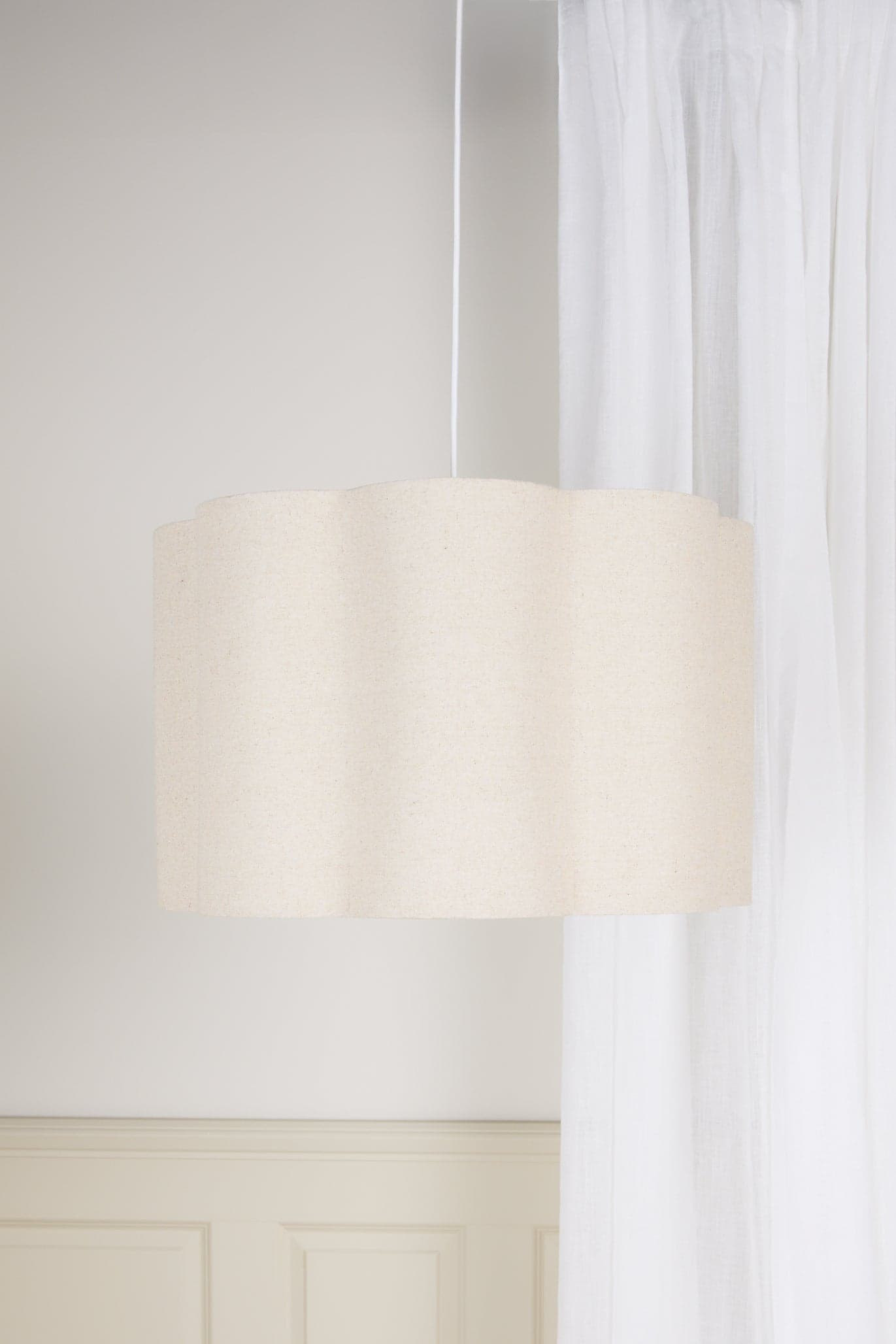 Alice & Fox Lily Lampunvarjostin L, Beige Linen