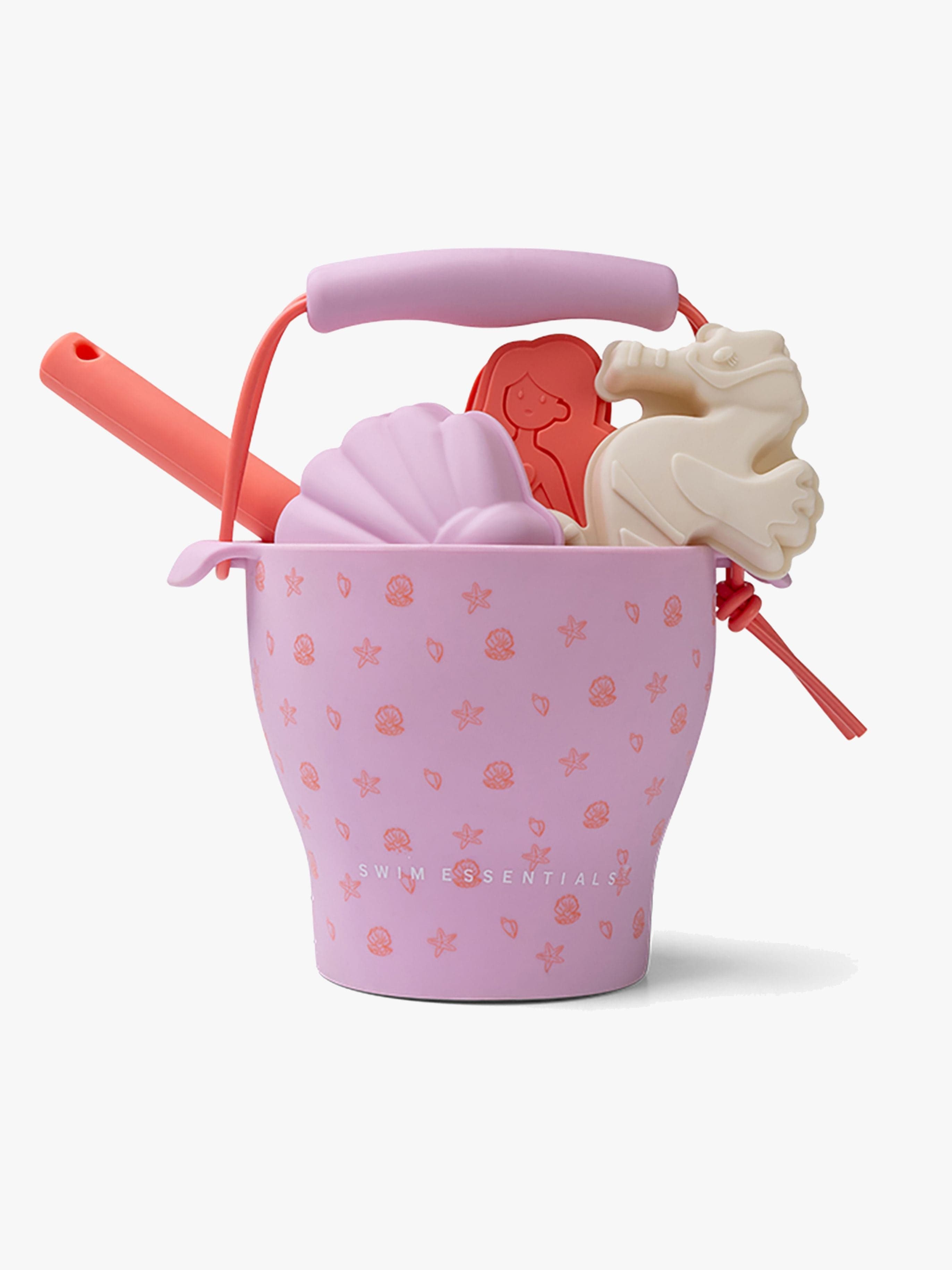 Swim Essentials Shelltastic Rantasetti 5 Osaa Silikoni, Pink