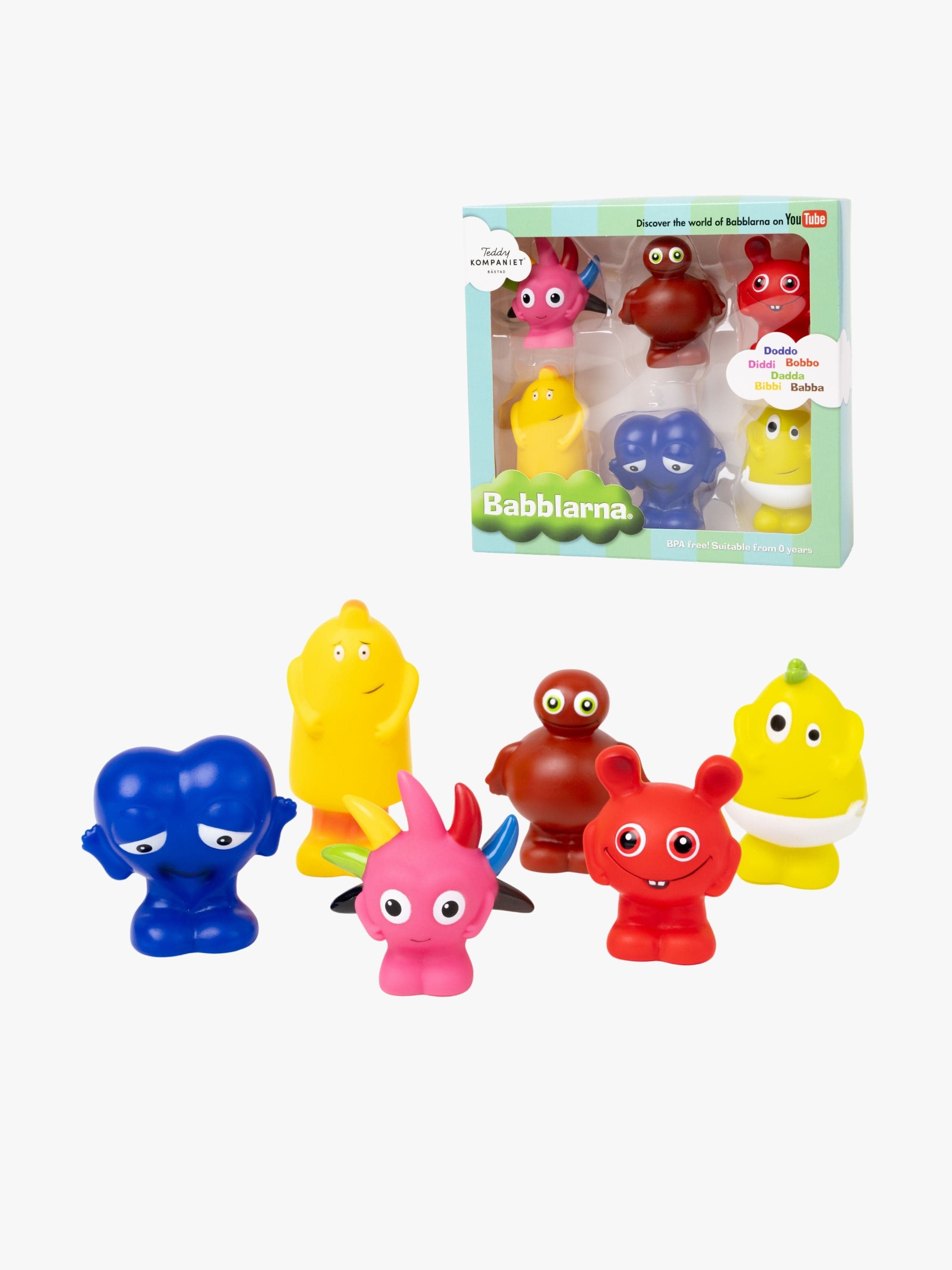 Babblarna Muovifiguurit 6-pack