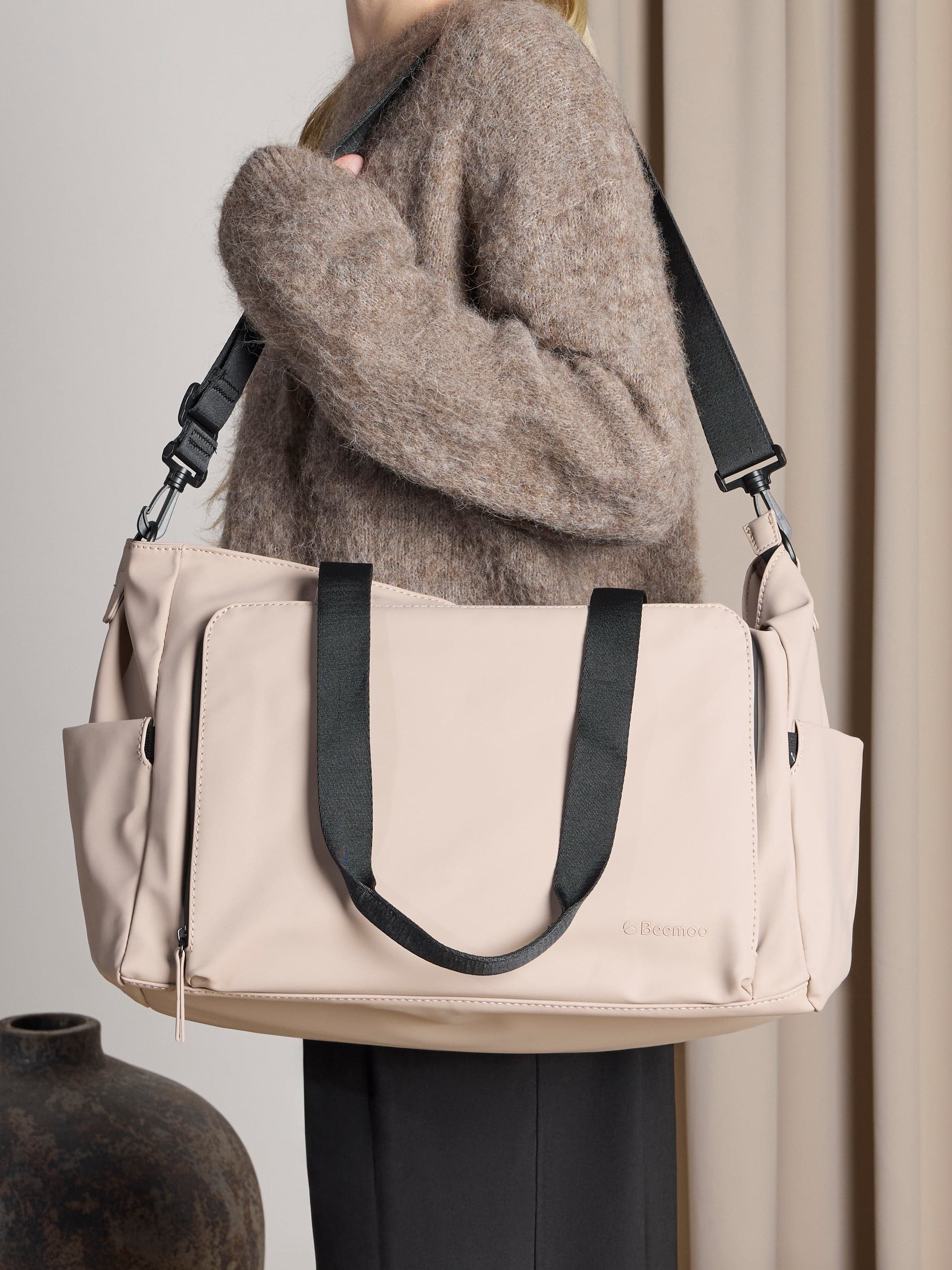 Beemoo Tote Hoitolaukku, Beige