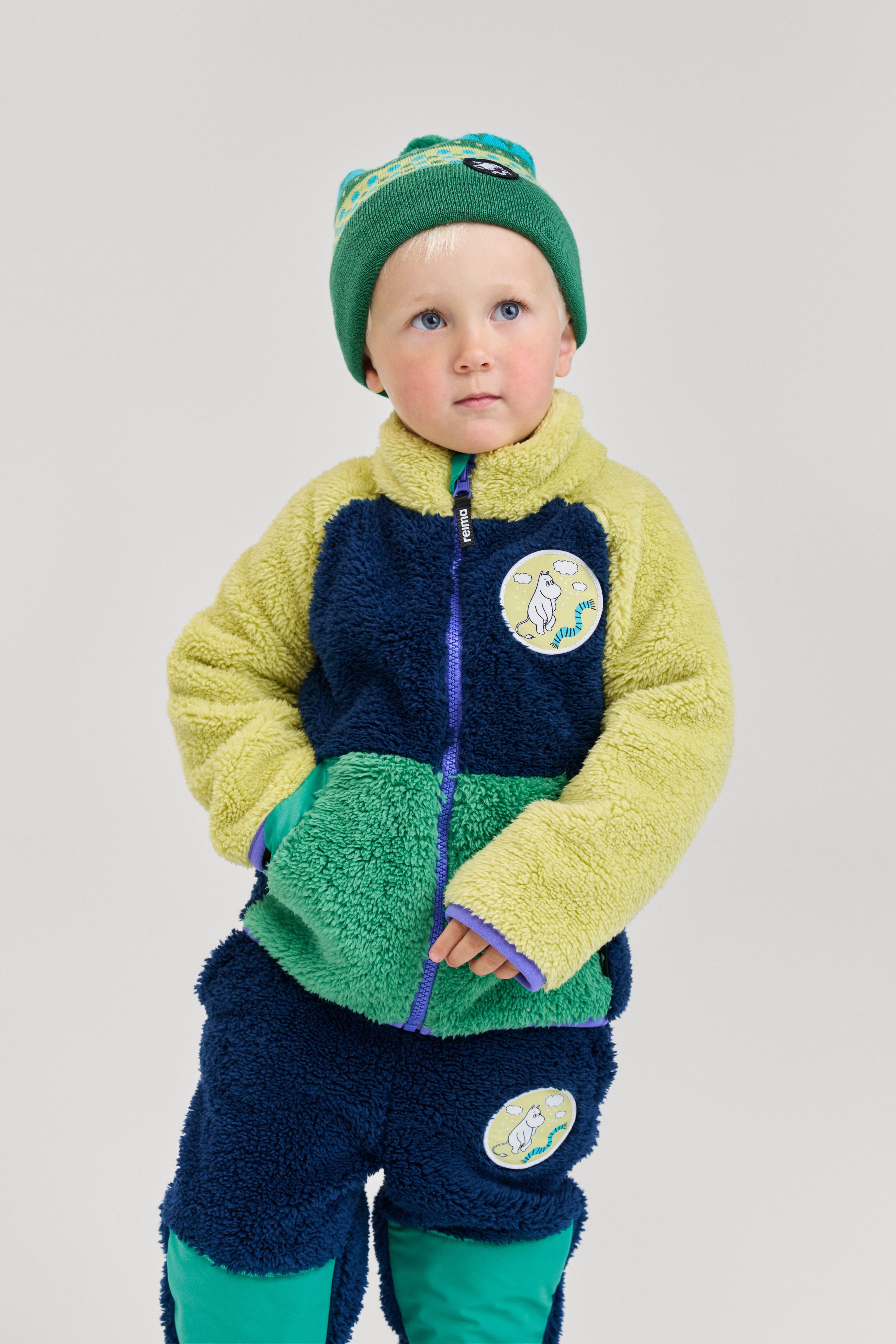 Reima Muumi Kramgo Teddytakki, Navy