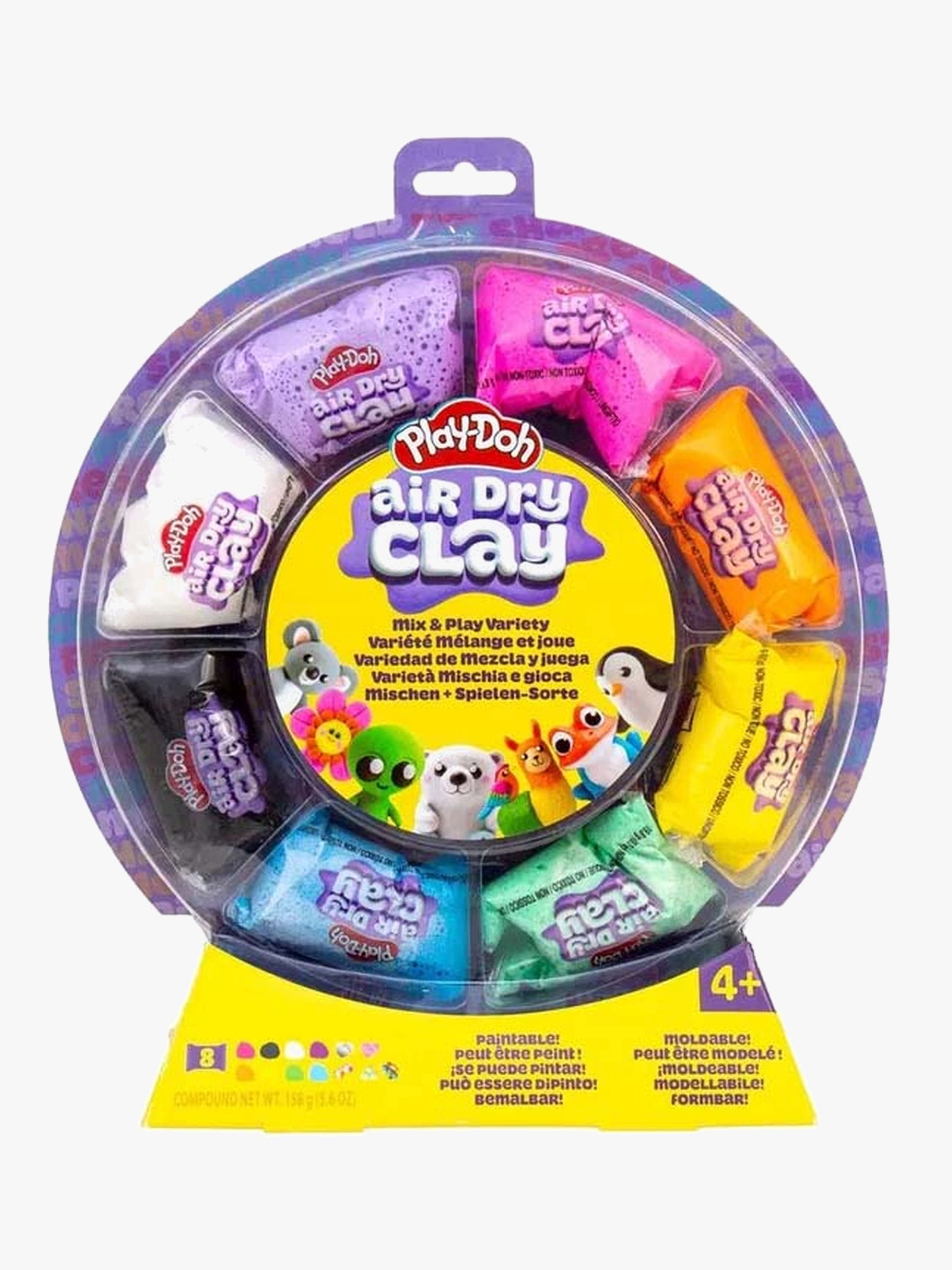 Play-Doh Air Dry Muovailuvahat 8 Väriä