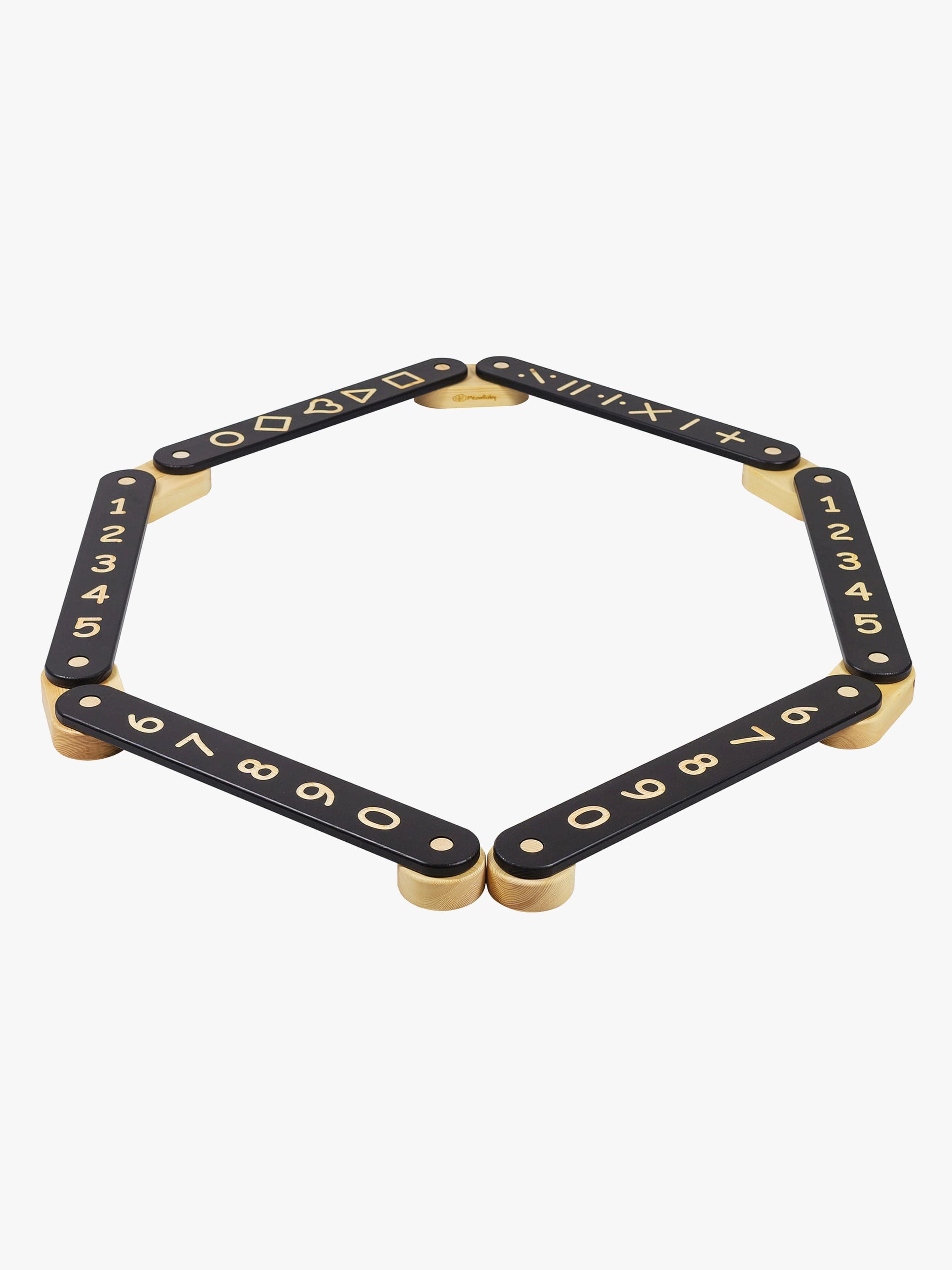 Meowbaby Tasapainorata 6 Osaa, Musta