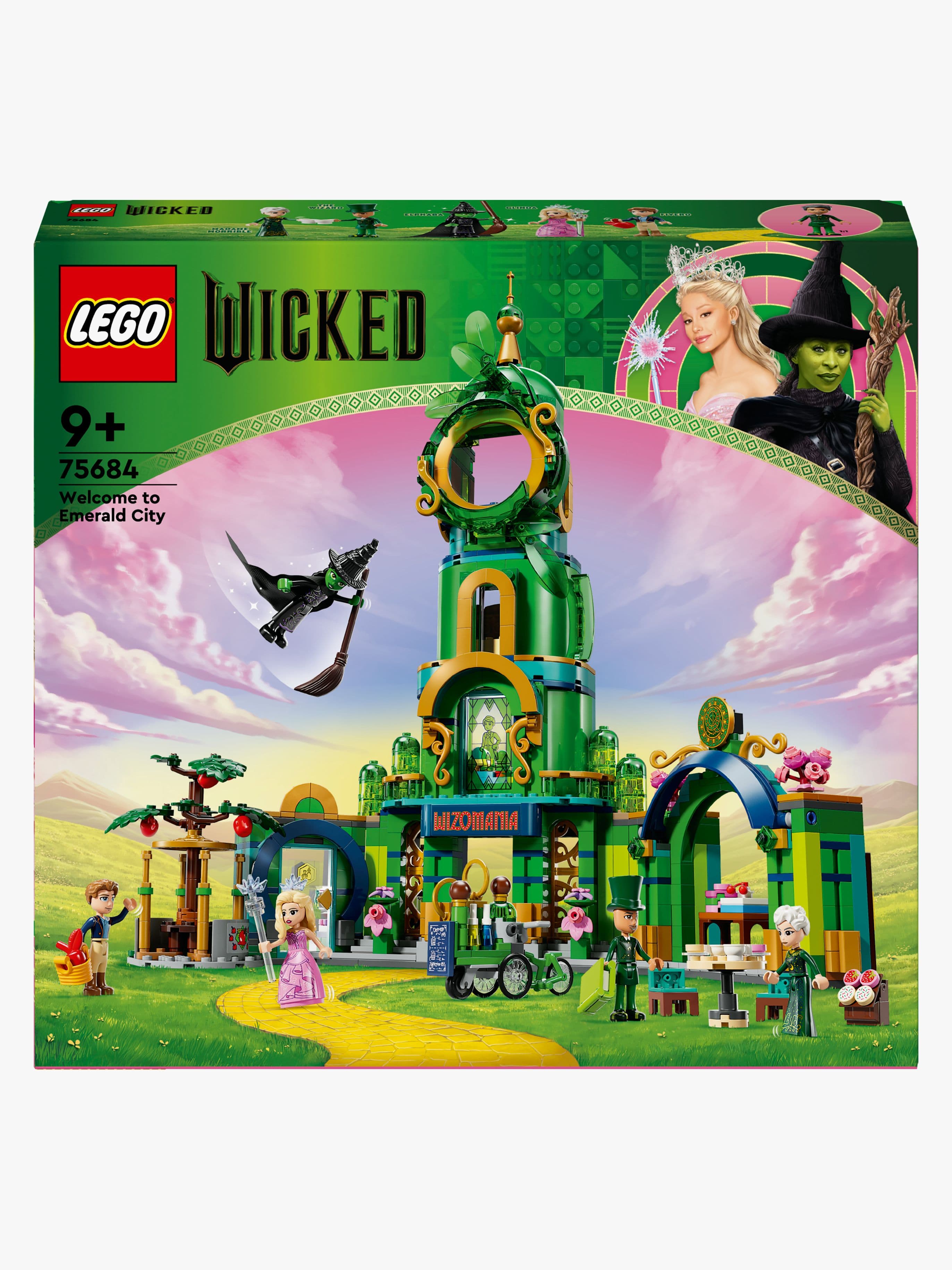 LEGO Wicked 75684 Tervetuloa Emerald Cityyn