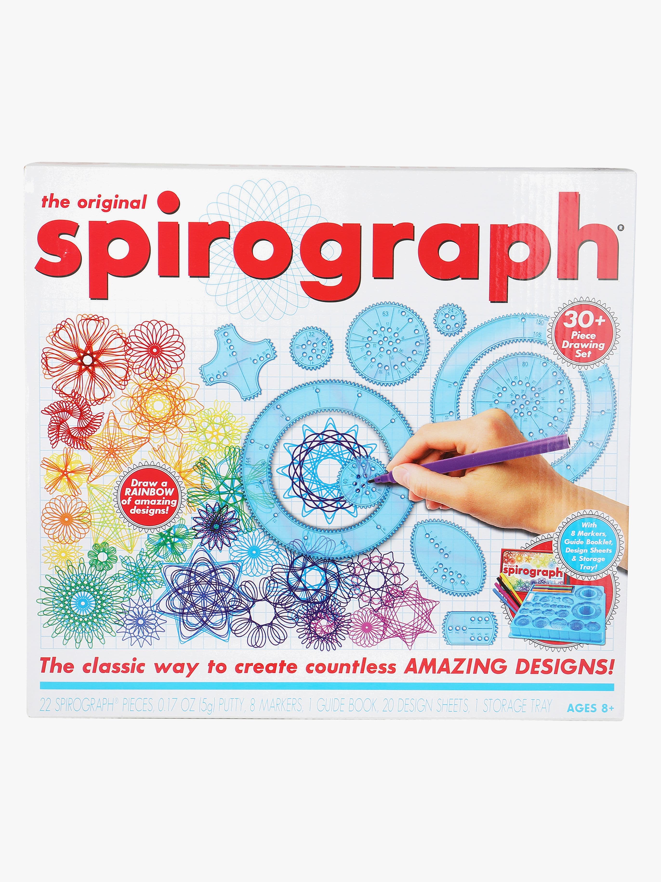 Spirograph Piirtokiekot + Huopakynät