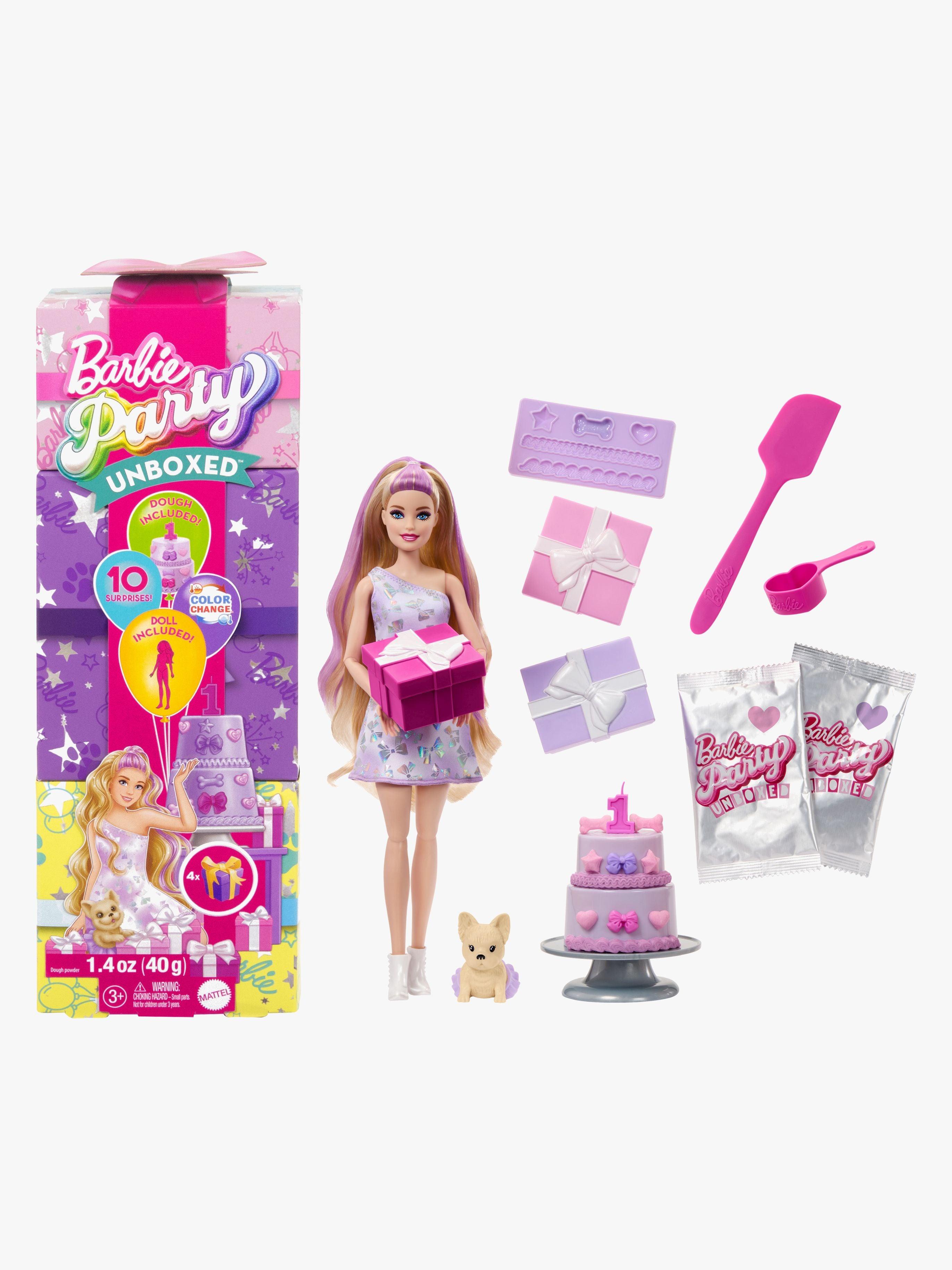Barbie Party Unboxed Nukke 1
