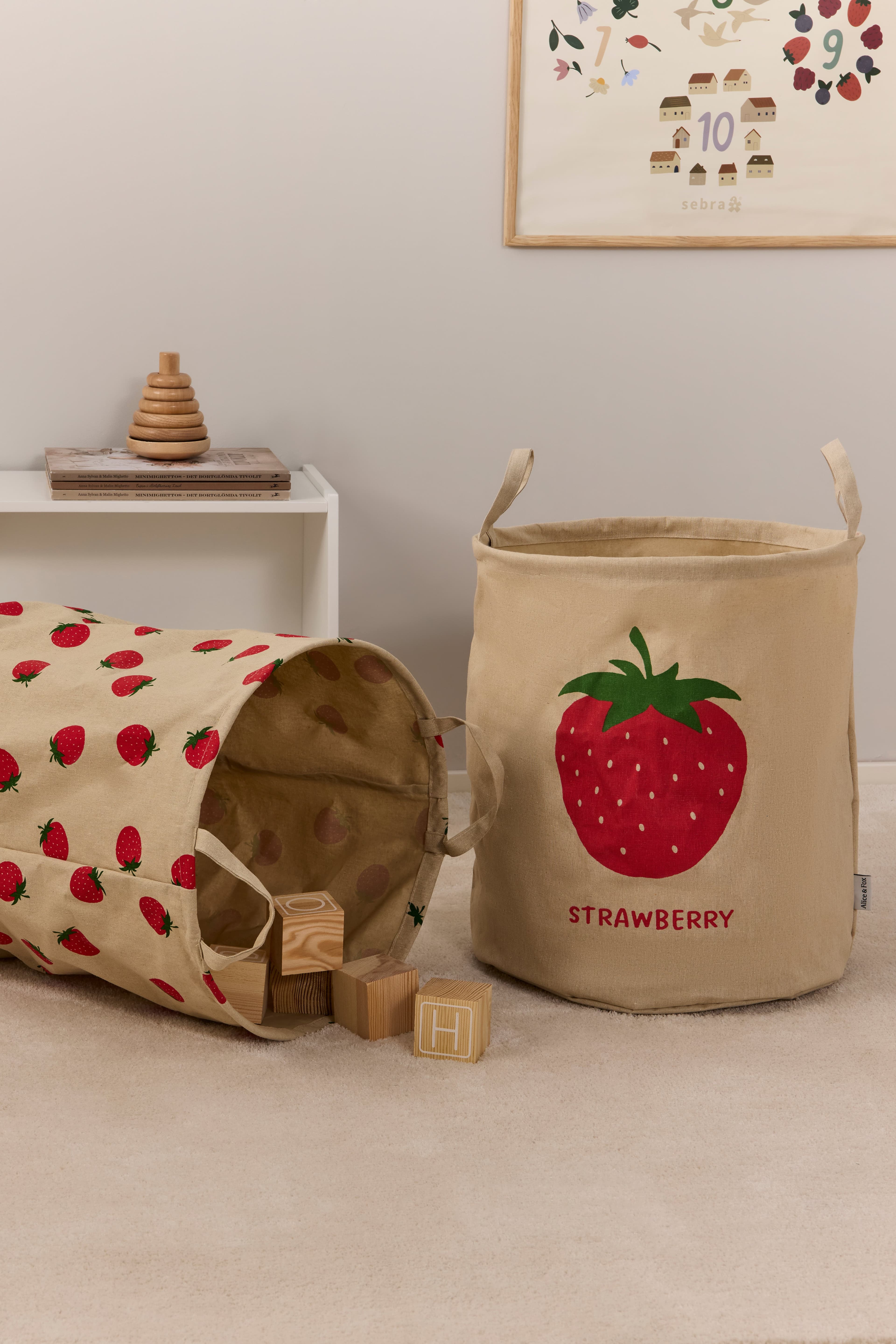 Alice & Fox NOEMIA Säilytyskorit, Nature