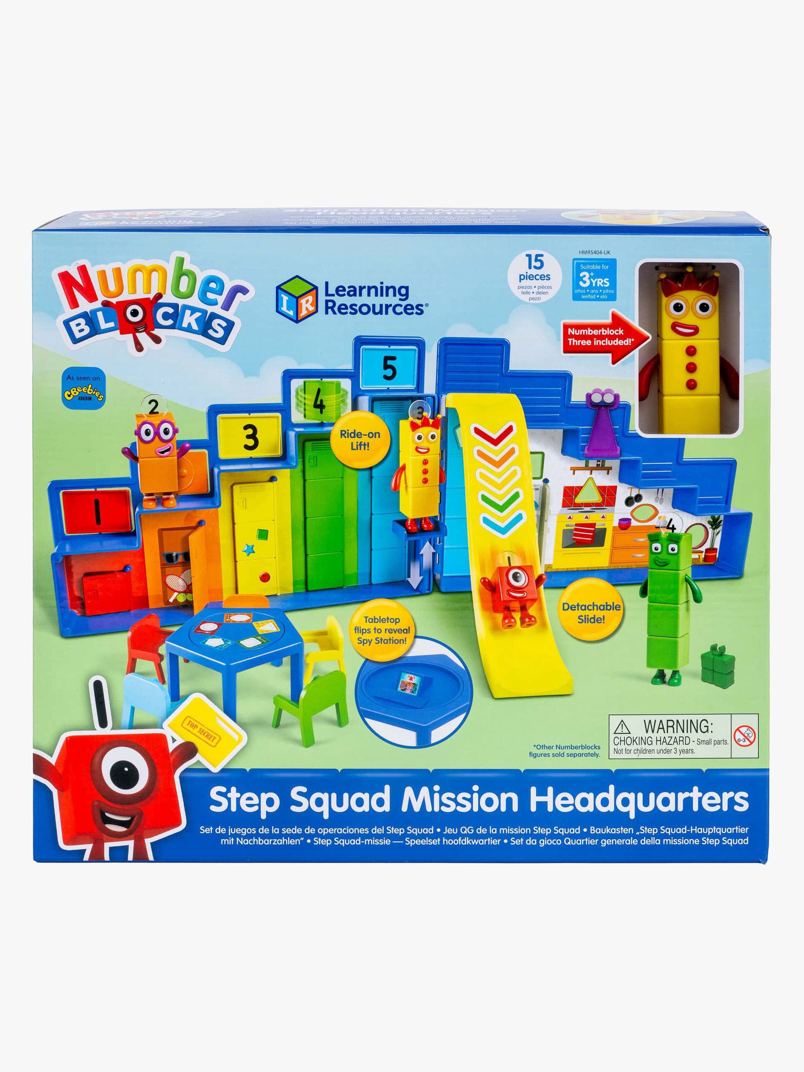Learning Resources Numberblocks Opettavainen Leikkisetti Päämaja