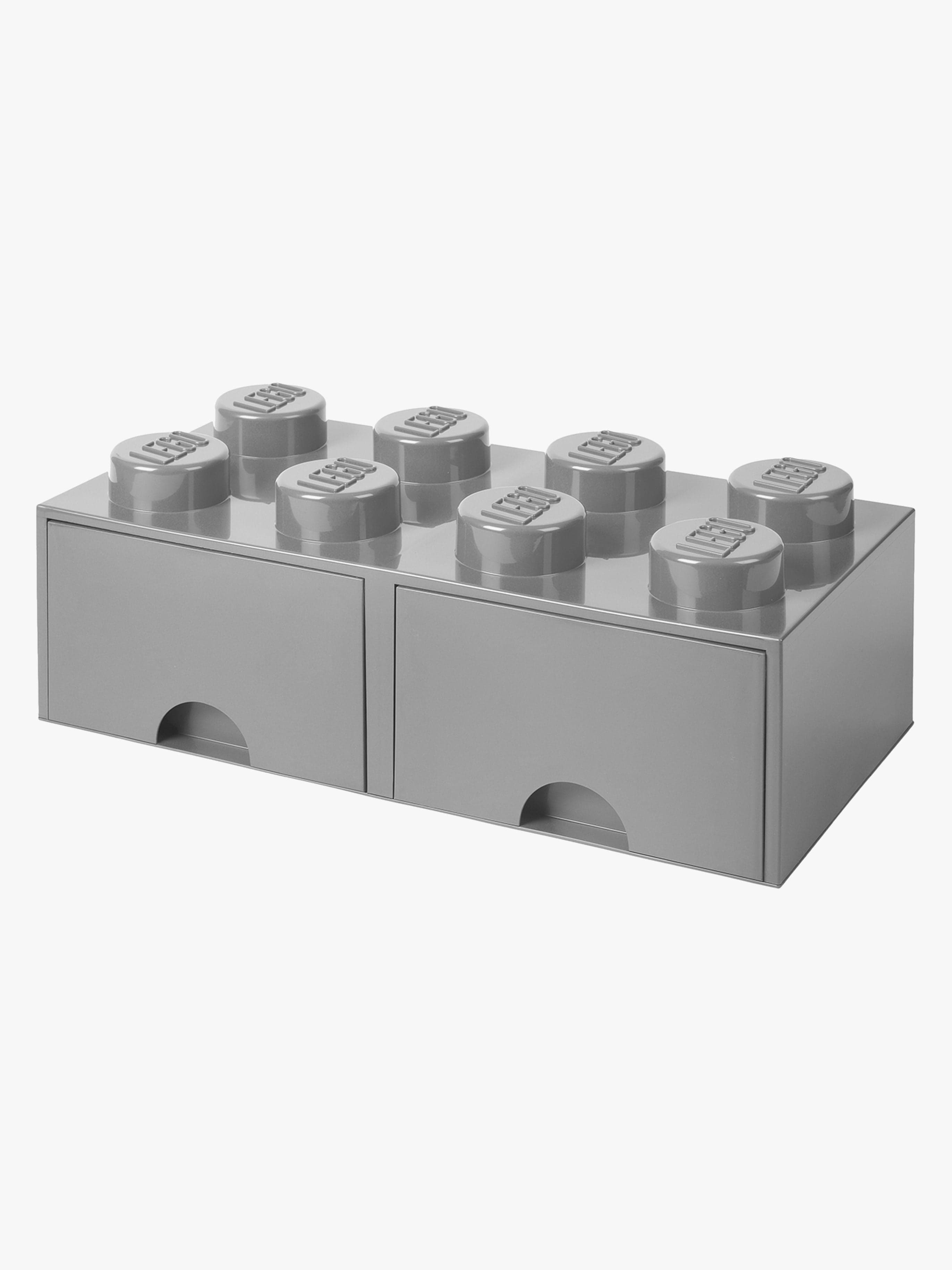 LEGO Säilytyslaatikko 8, Harmaa