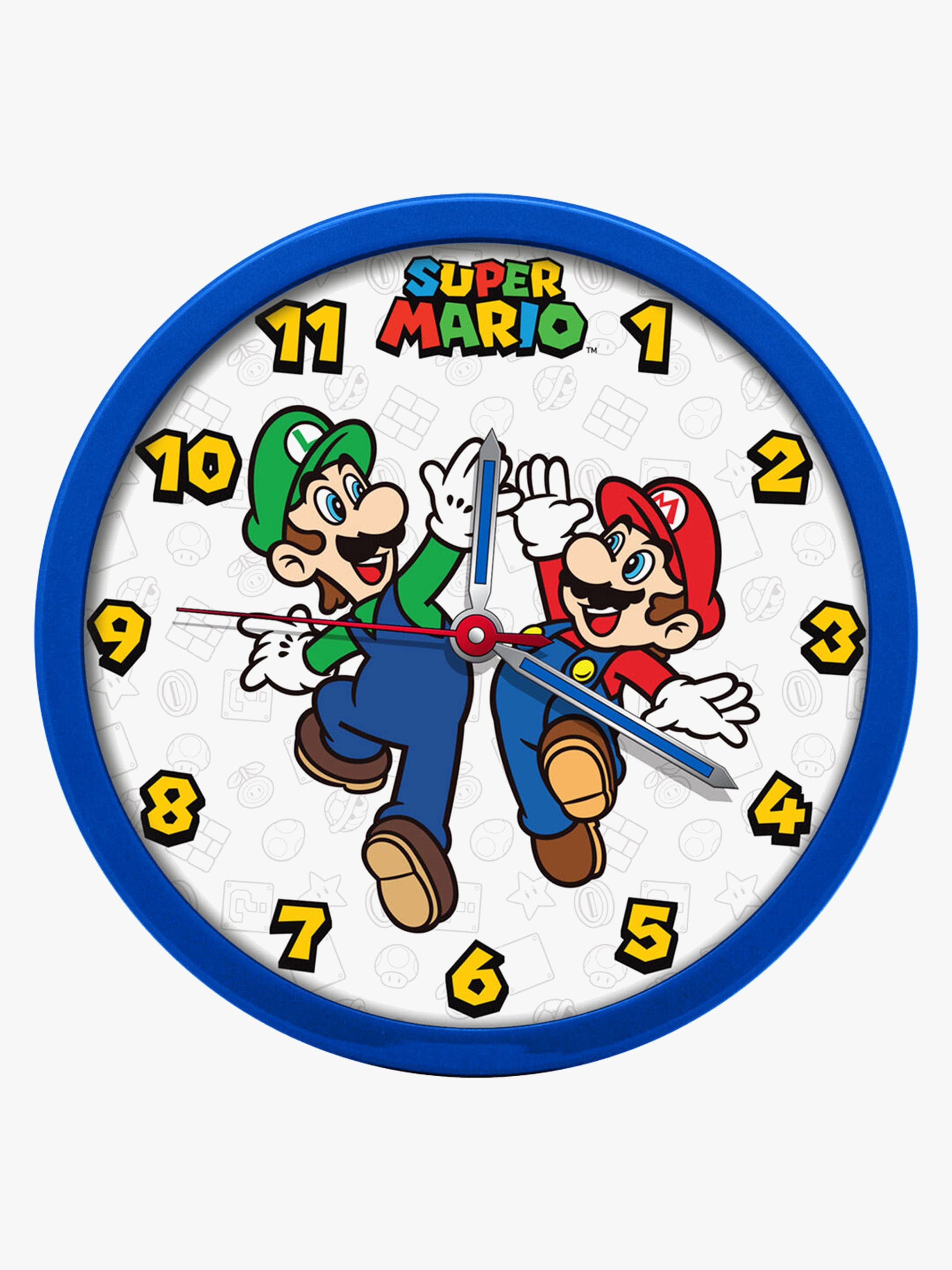 Nintendo Super Mario Seinäkello, Sininen