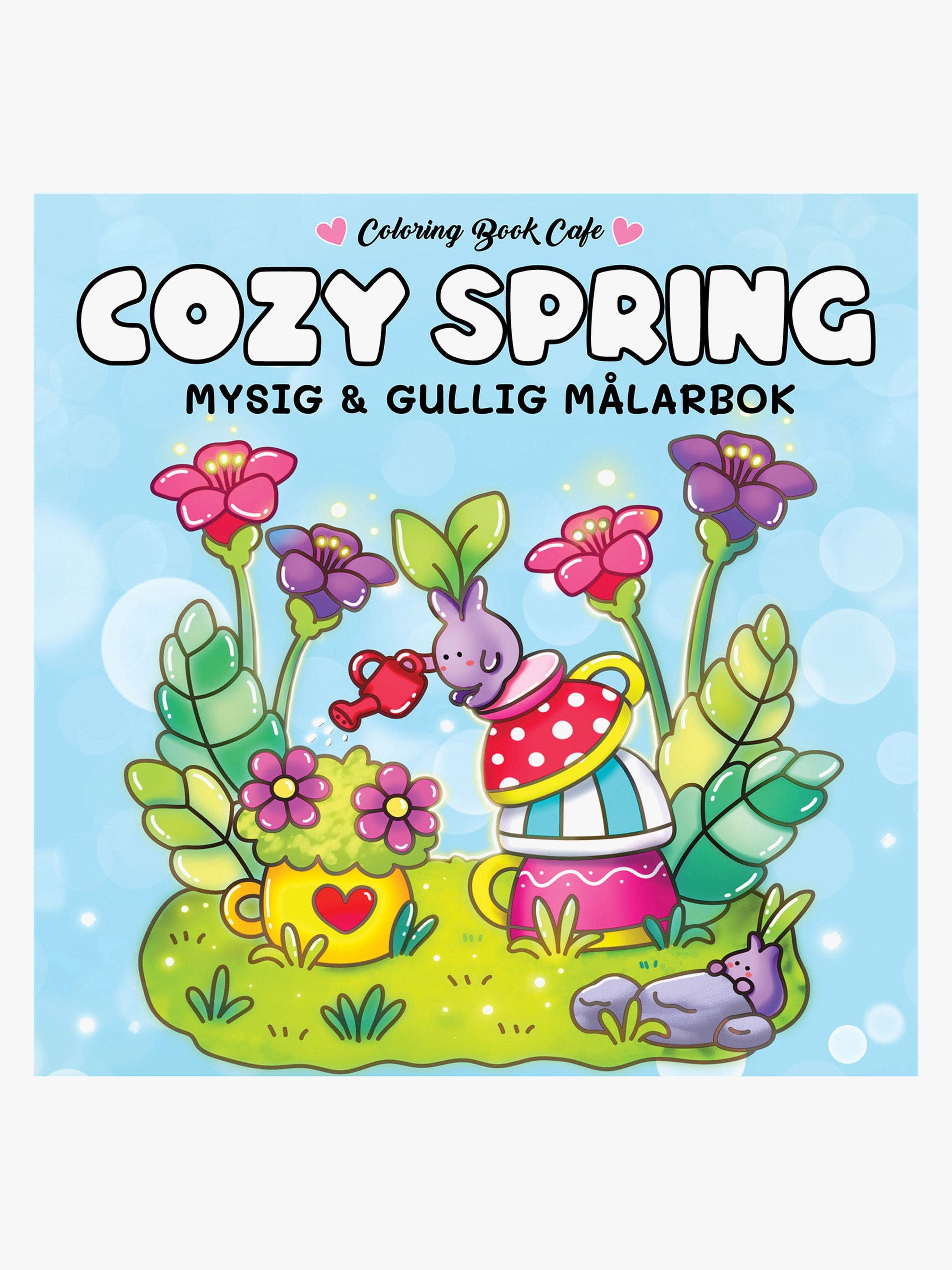 Cozy Spring Värityskirja