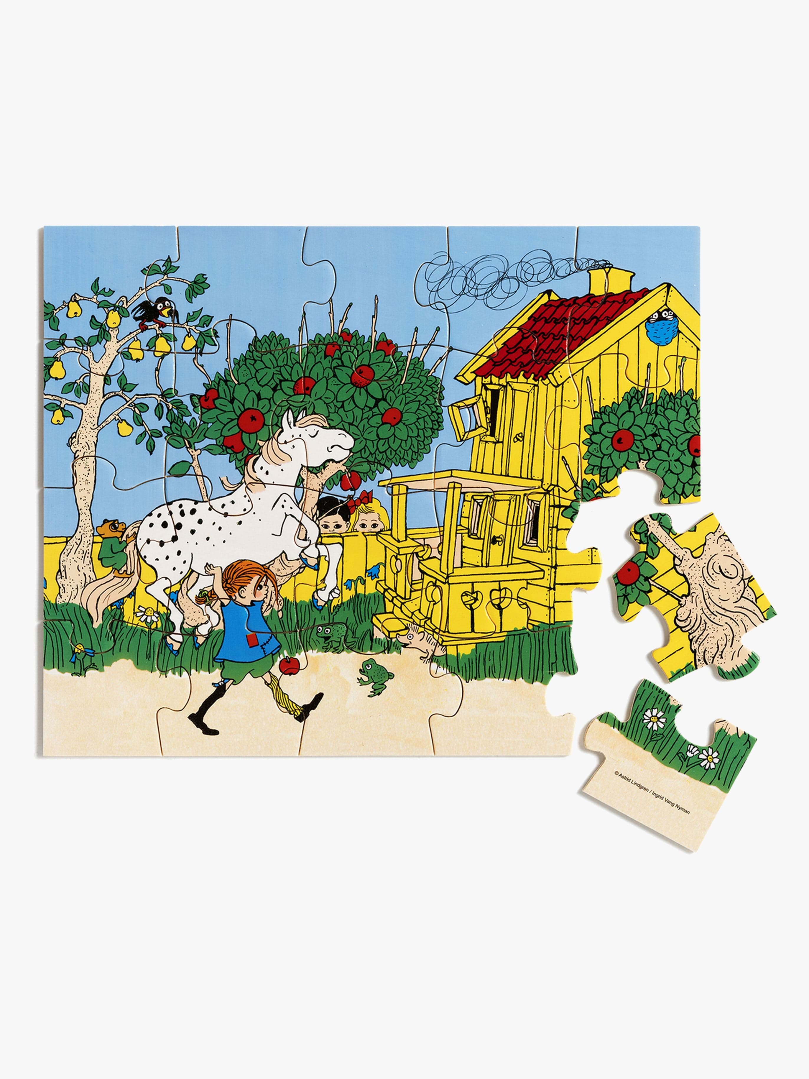 Peppi Pitkätossu Puupalapeli 20