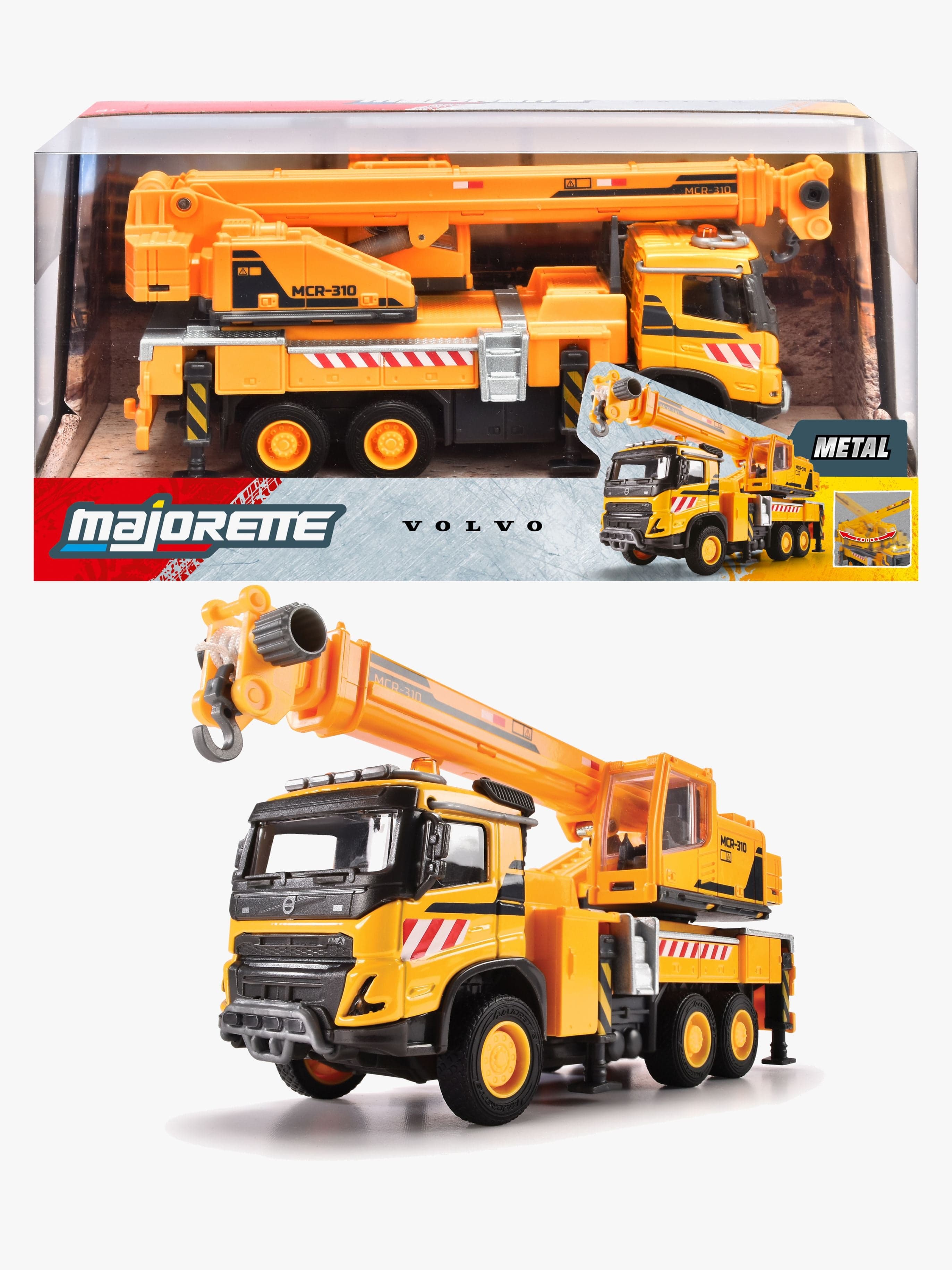 Majorette Volvo FMX Nosturi