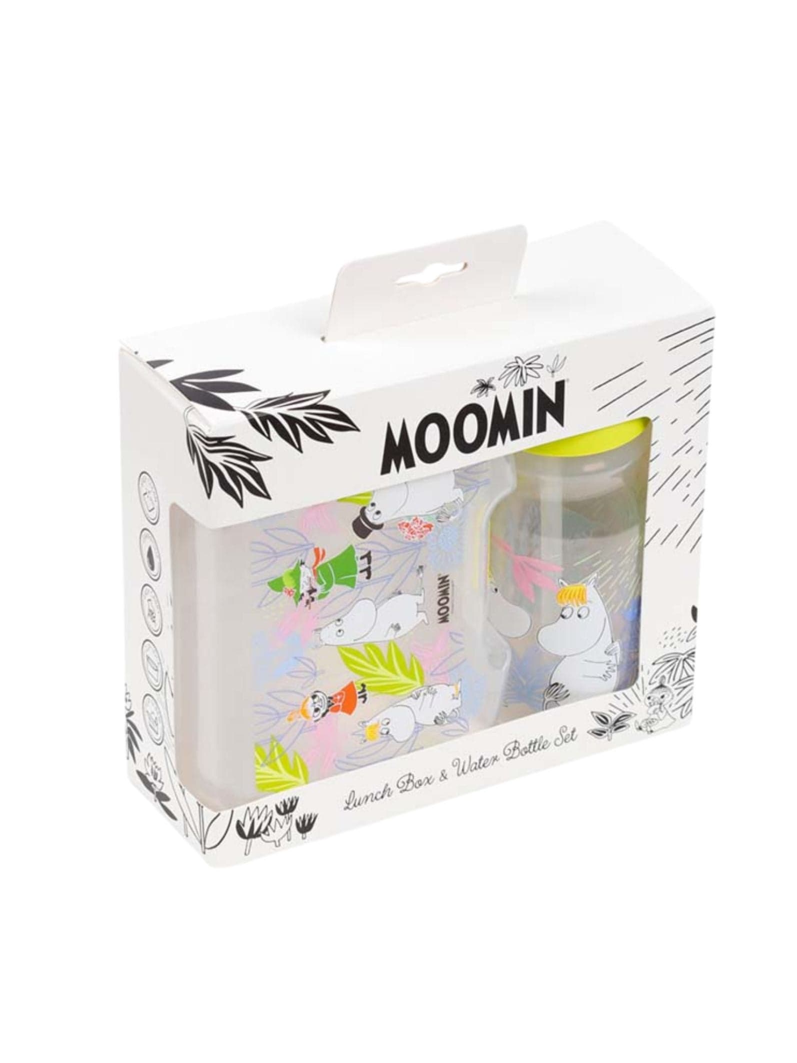Muumi Eväsrasia & Juomapullo 450 ml Setti, Tammi