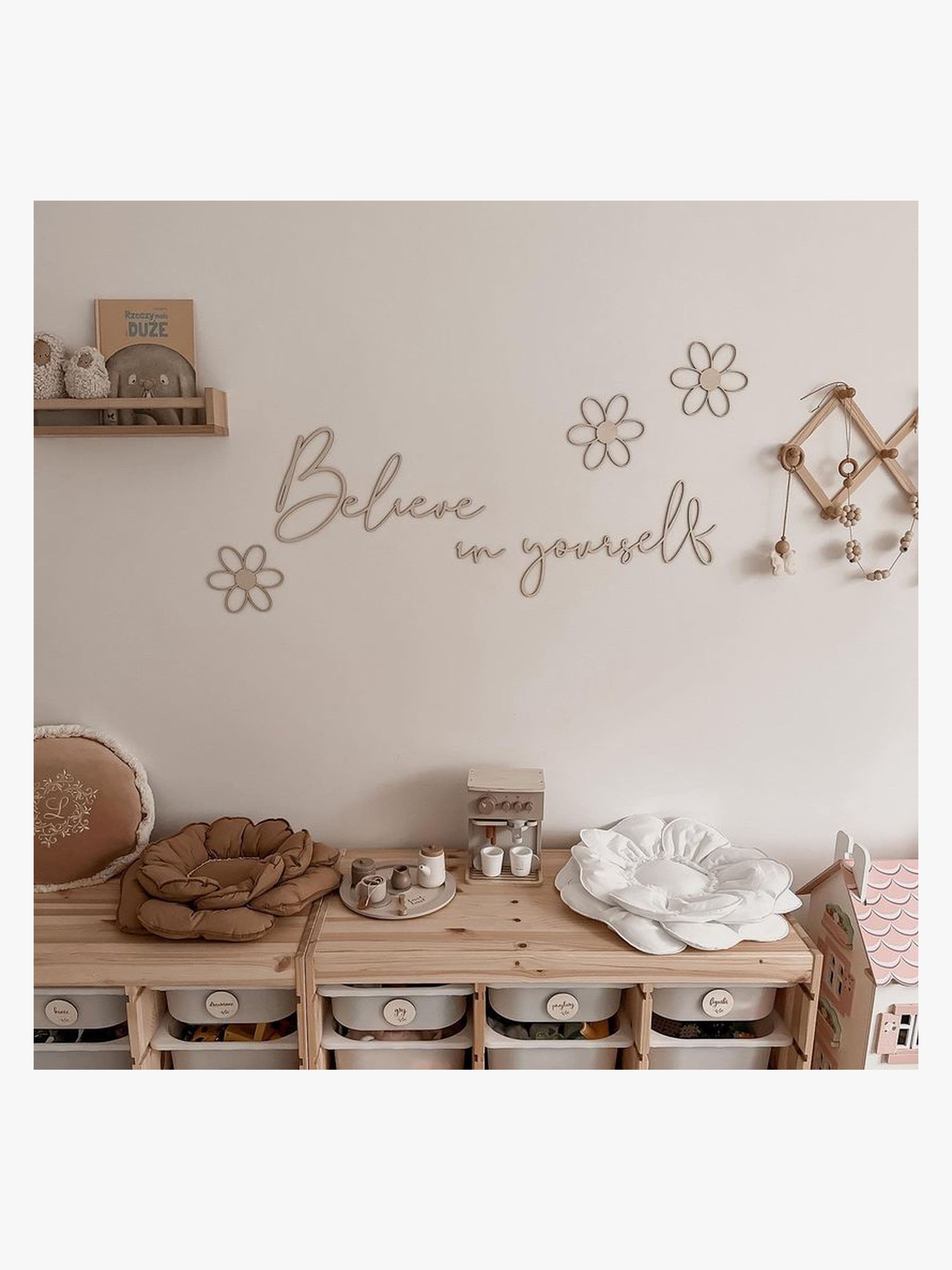 lis wycina Believe In Yourself Seinäkoriste