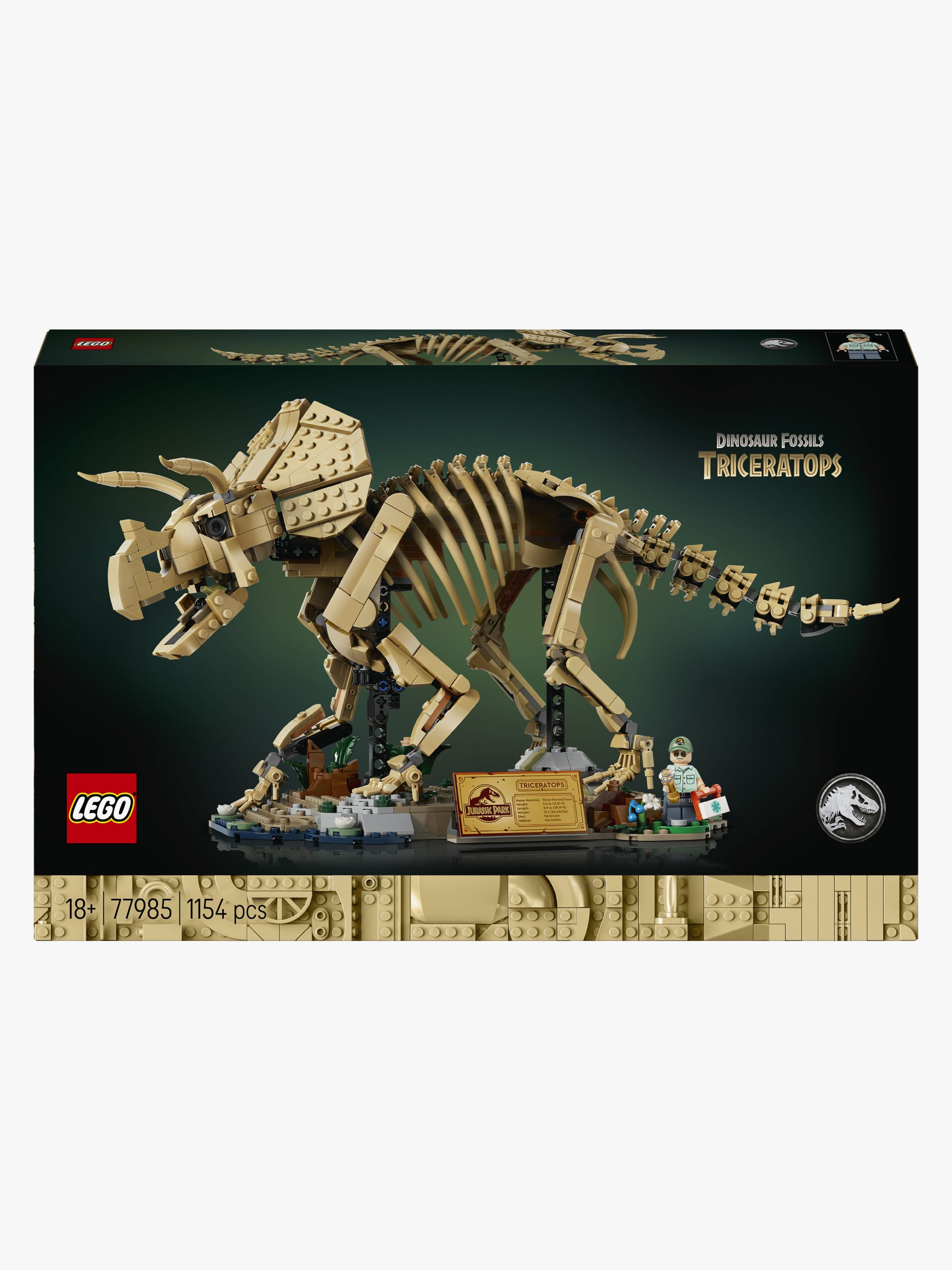 LEGO Jurassic World 77985 Dinosaurusfossiilit: Triceratops