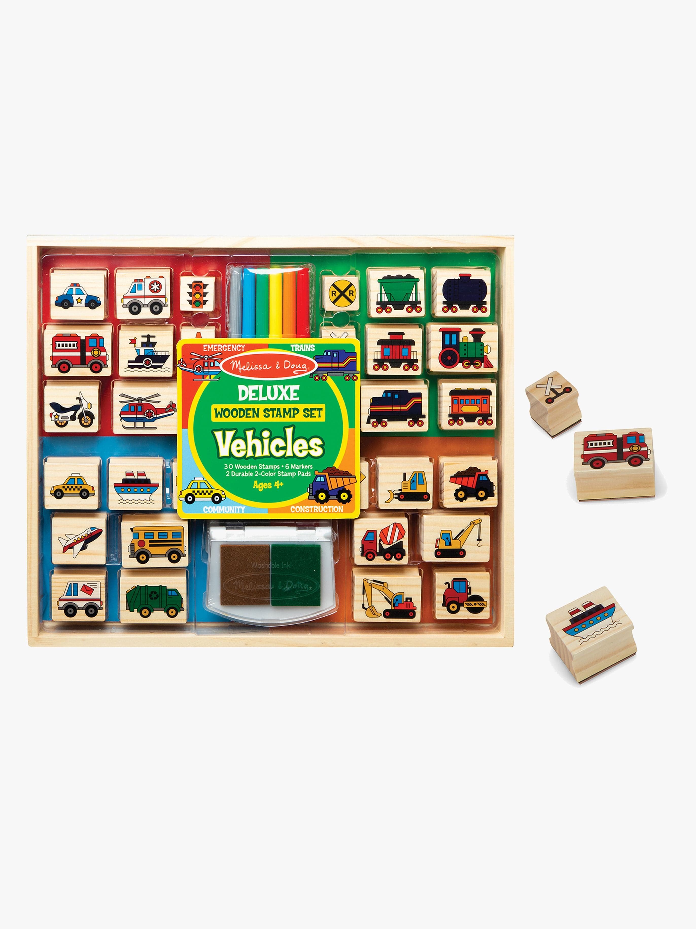 Melissa & Doug Puuleimasimet Ajoneuvot