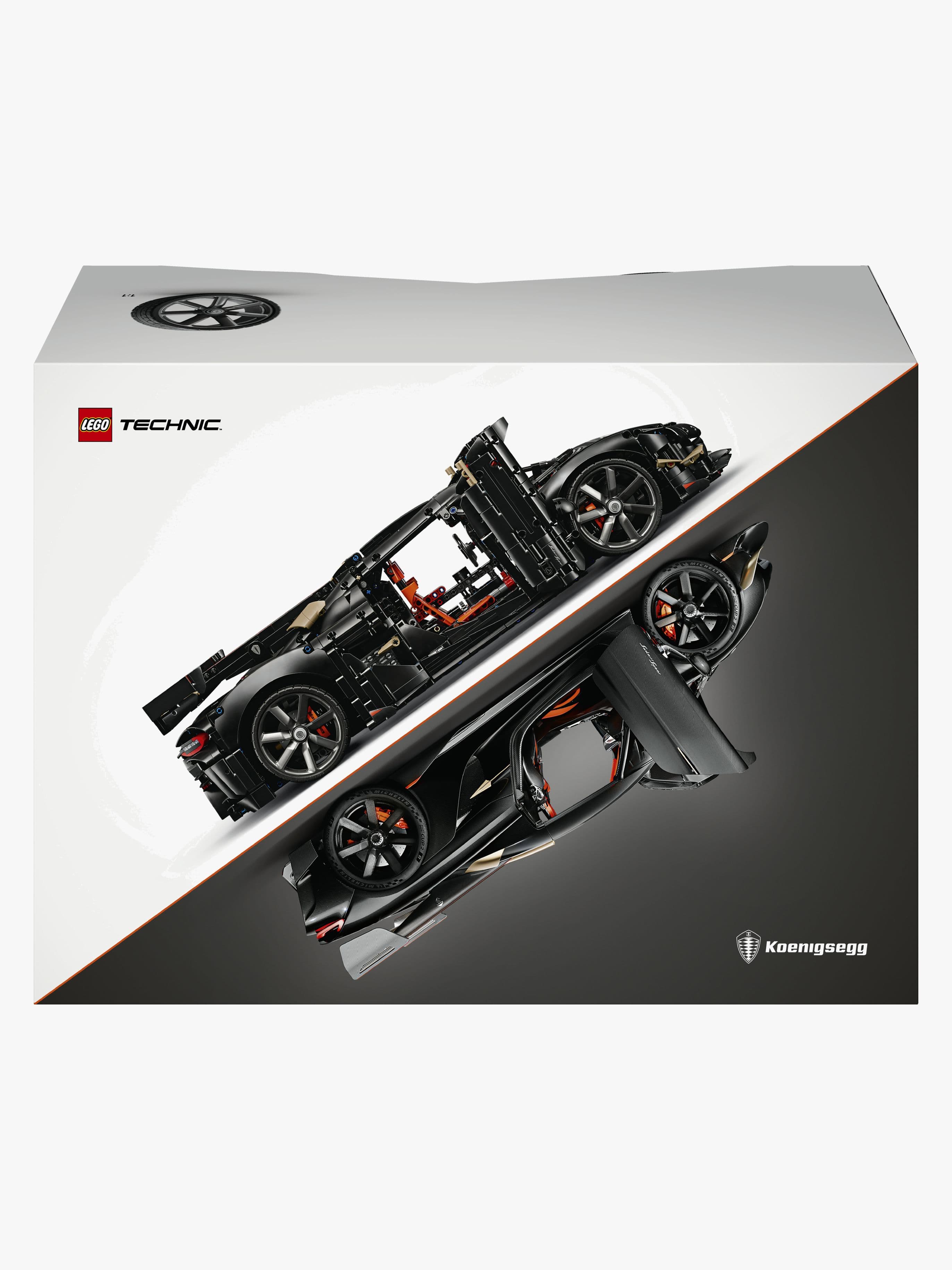 LEGO Technic 42232 Koenigsegg Sadair's Spear ‑mega-auto