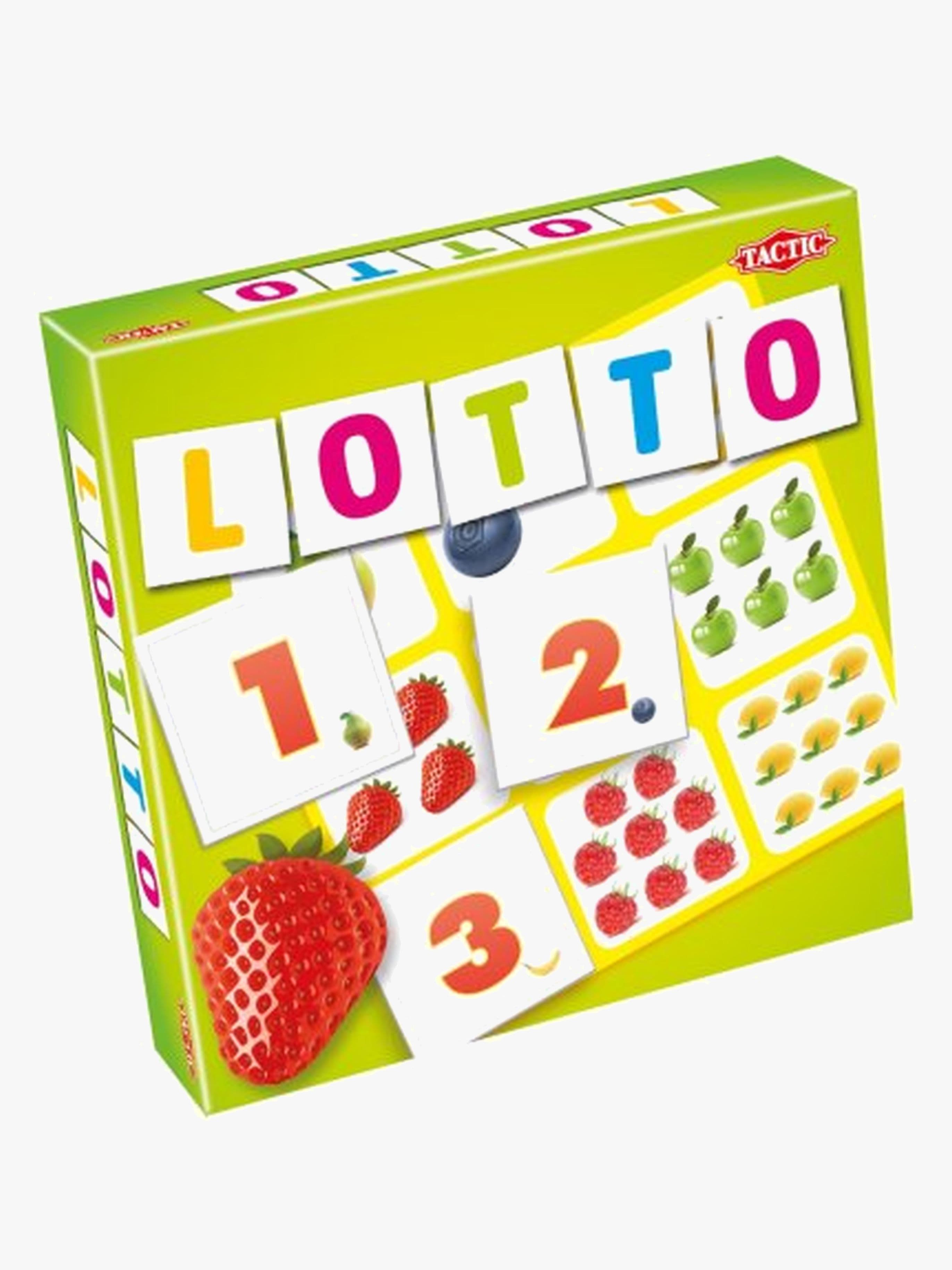 Tactic Peli Lotto Numerot & Hedelmät