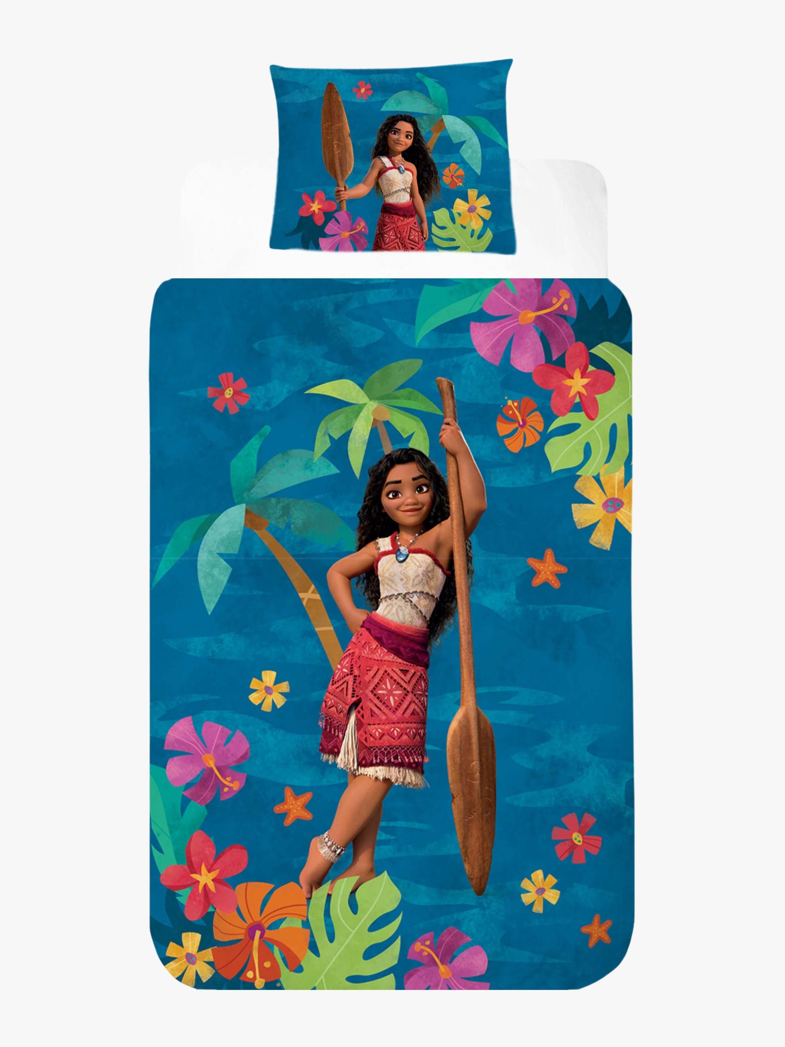 Disney Vaiana Pussilakanasetti 150x210, Sininen