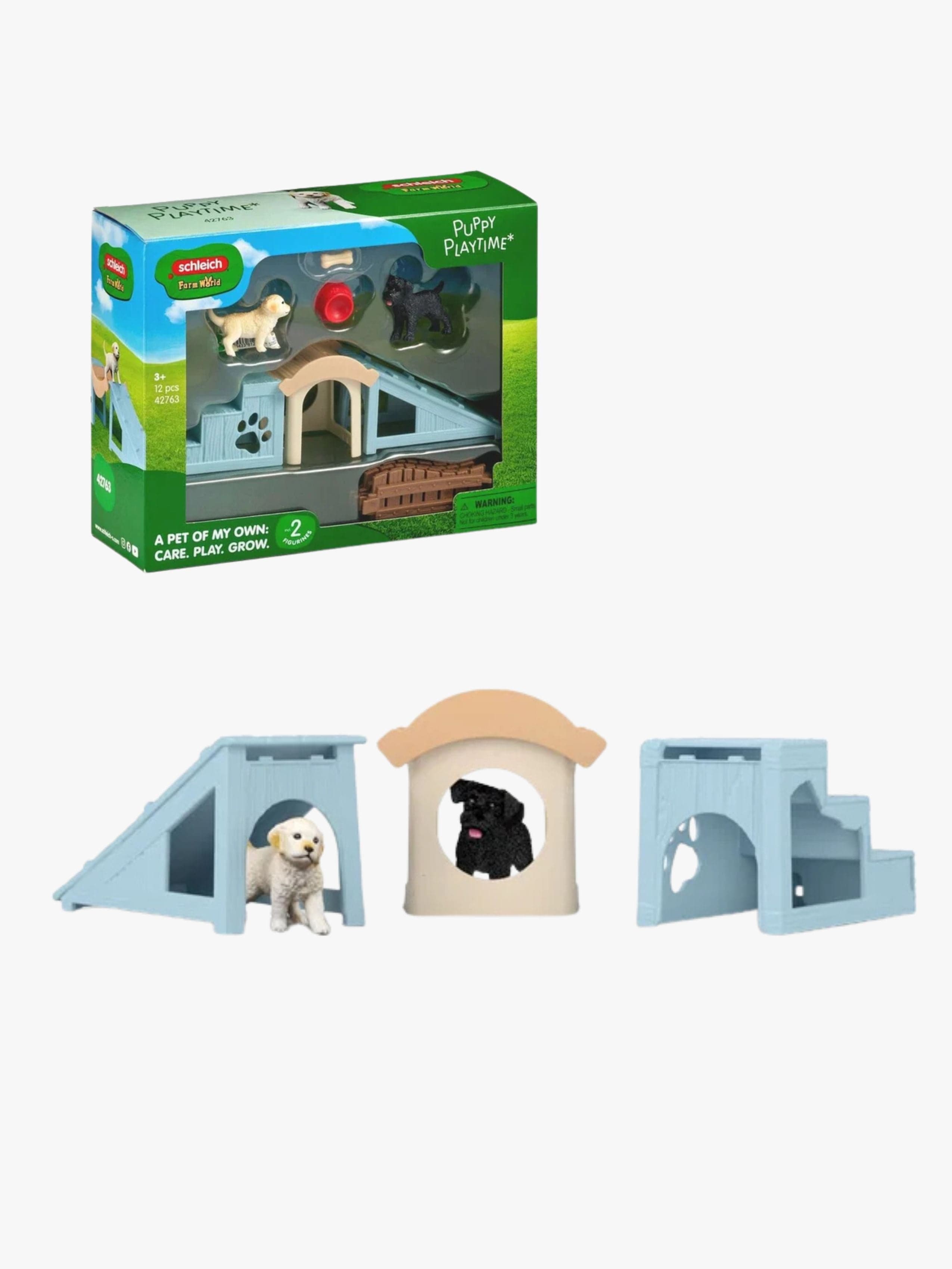 Schleich Koirankoppi + Koiranpennut