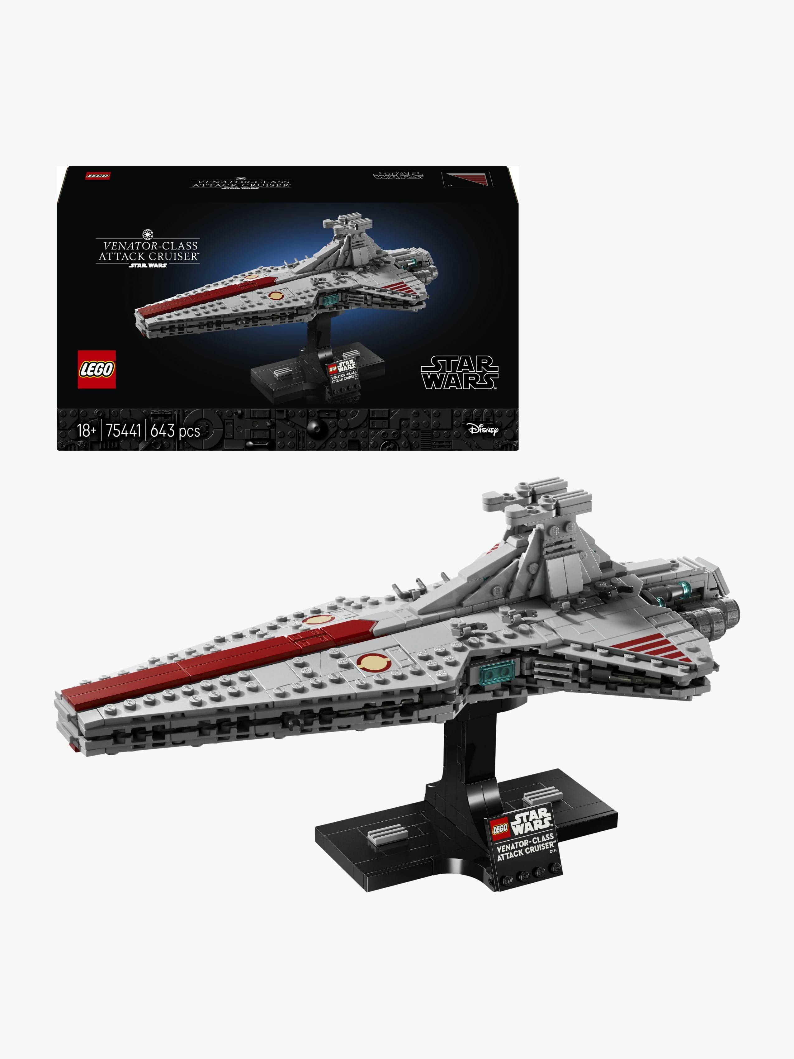 LEGO Star Wars 75441 Venator-luokan hyökkäysristeilijä