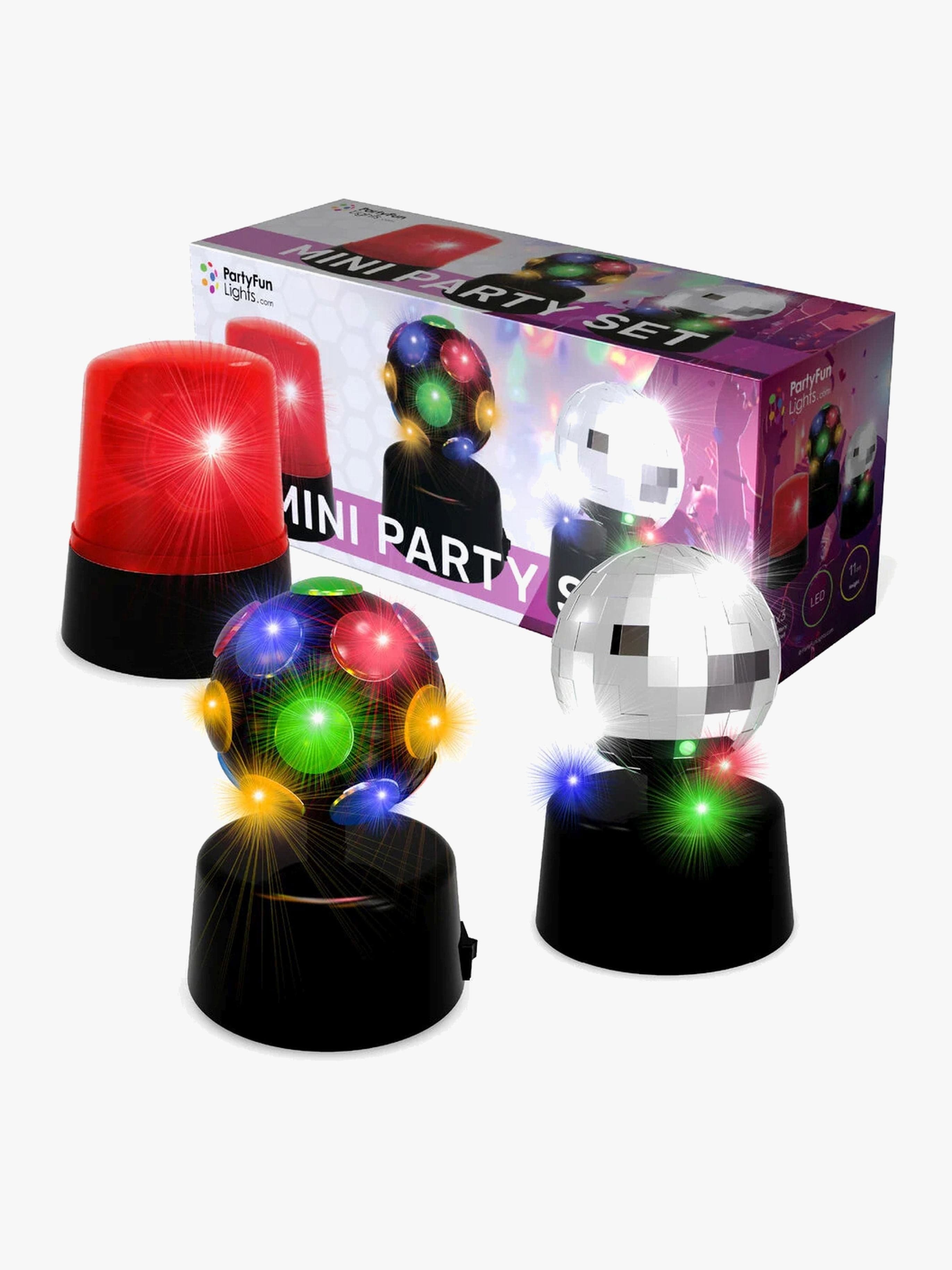 PartyFunLights Setti 3-in-1 Mini