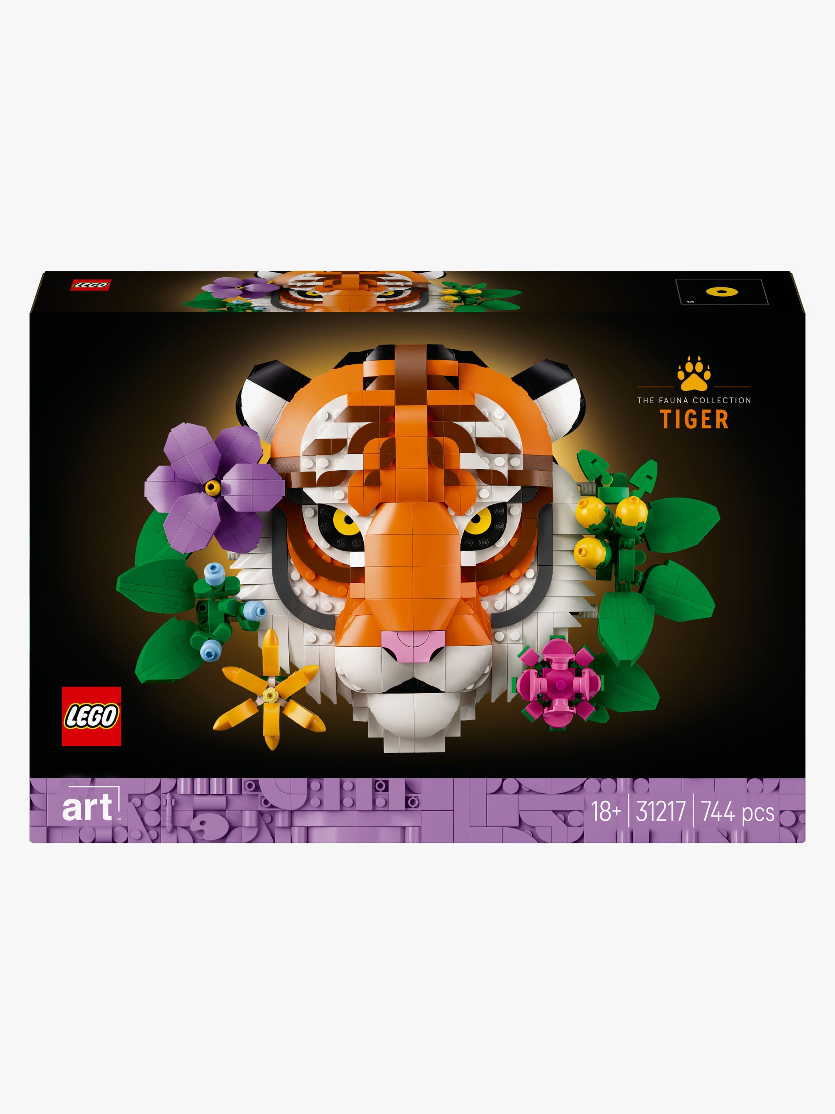 LEGO ART 31217 The Fauna Collection – Tiikeri