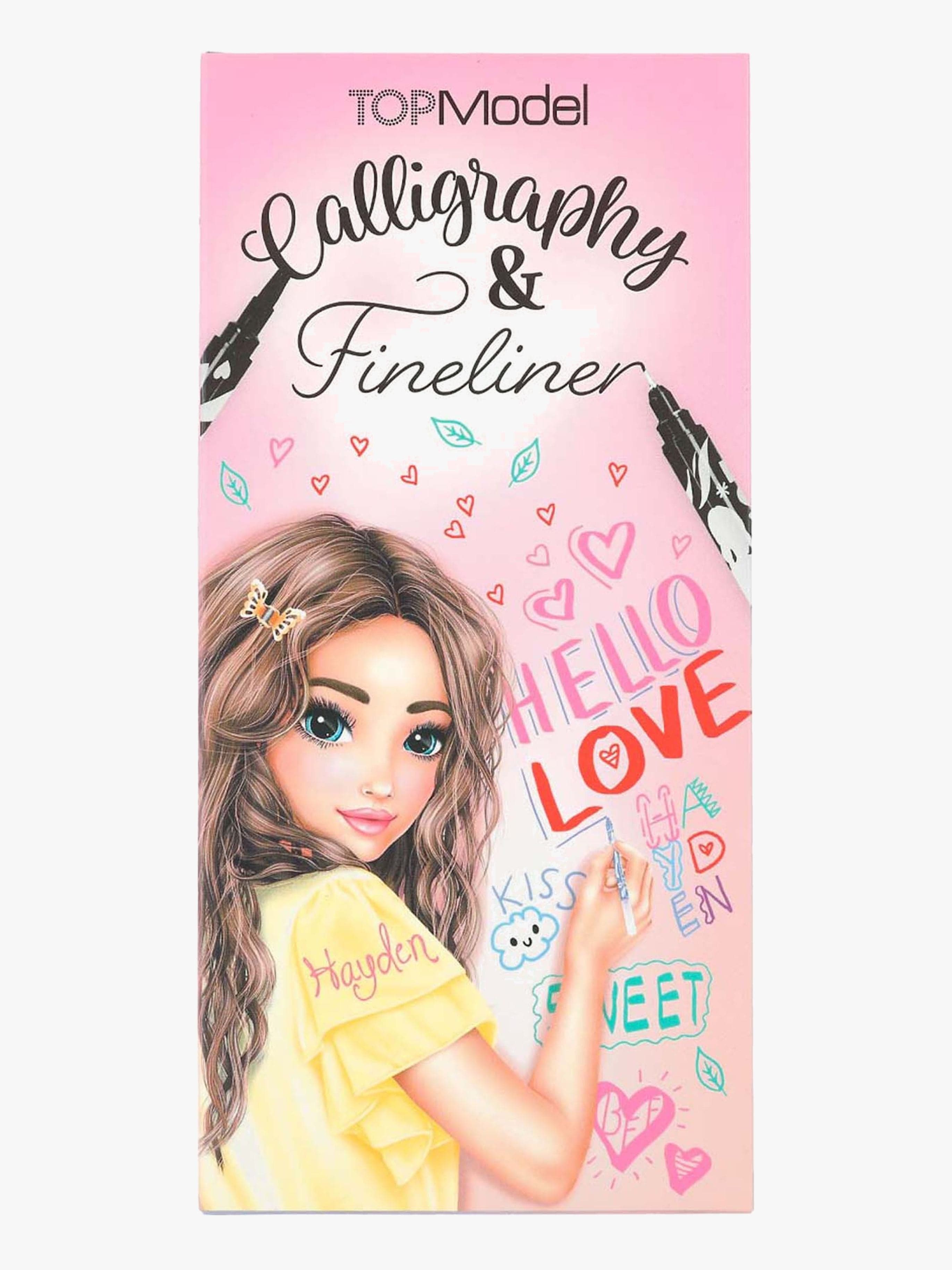 TOPModel Kirjoitusvälinesetti 8-pack, Calligraphy & Fineliner