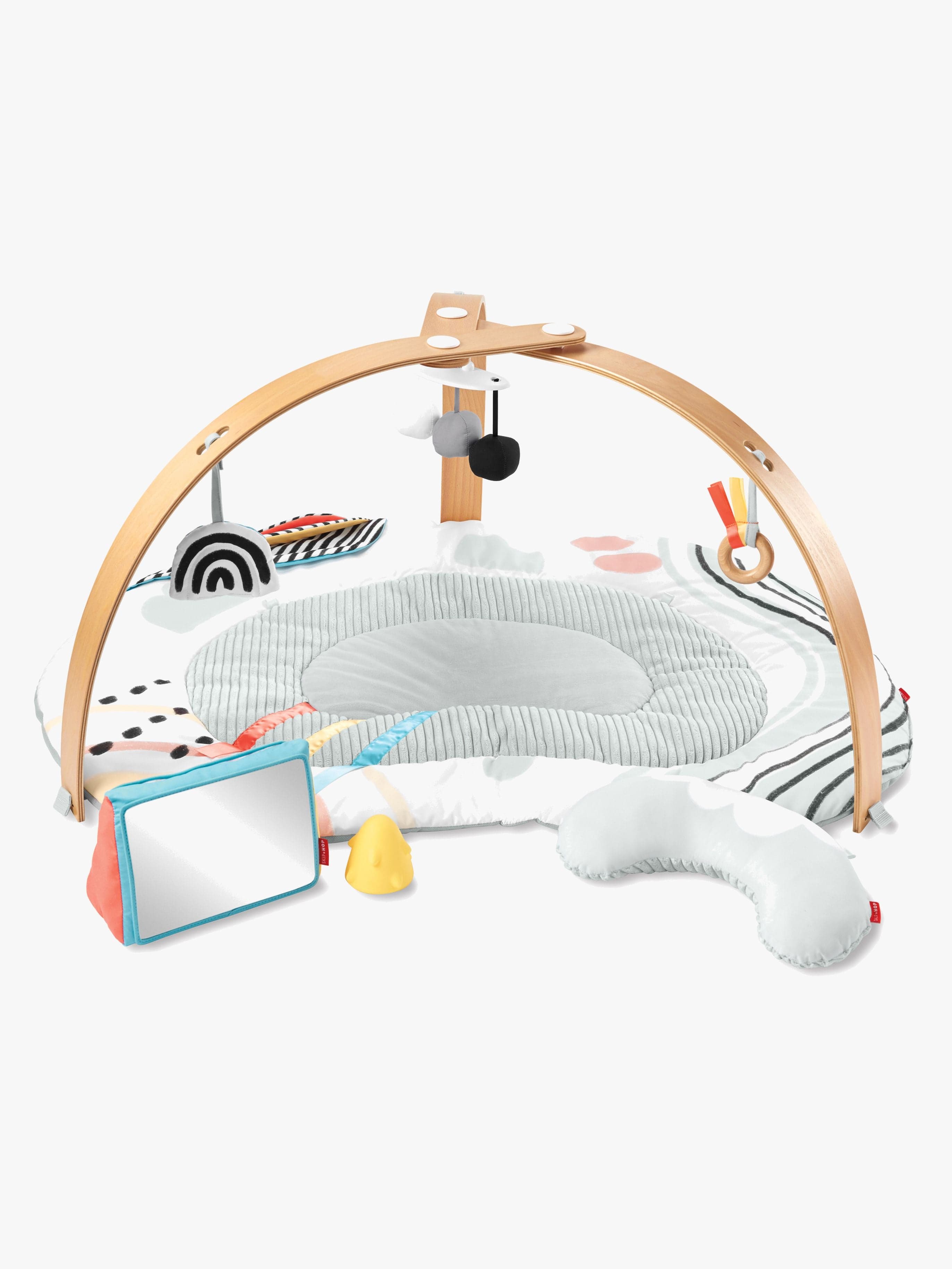 Skip Hop Discoverosity Leikkimatto, White/Grey