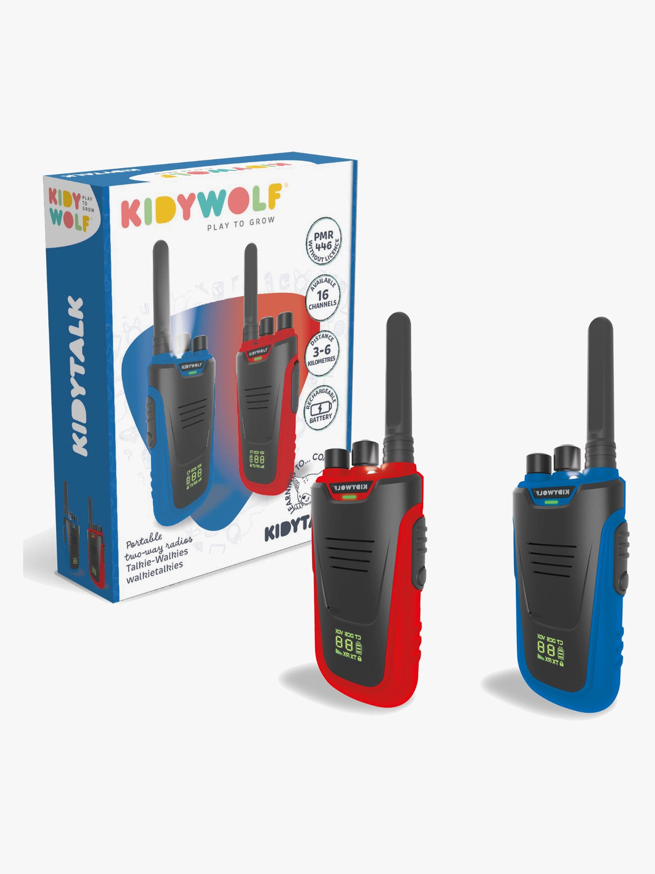 Kidywolf KIDYTALK Radiopuhelimet, Sininen/Punainen