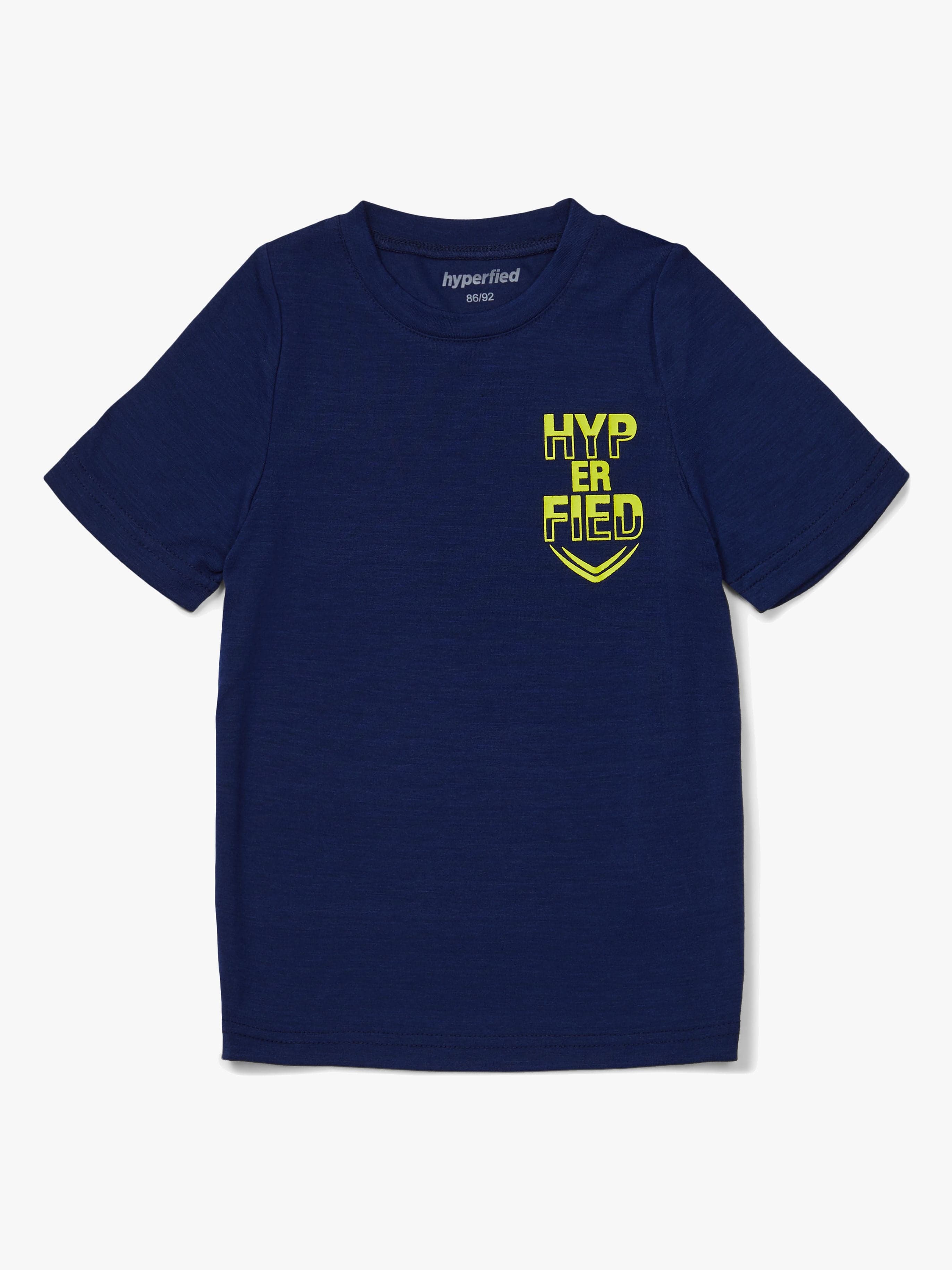 Hyperfied Neo Logo T-Shirt, Medieval Blue 158-164
