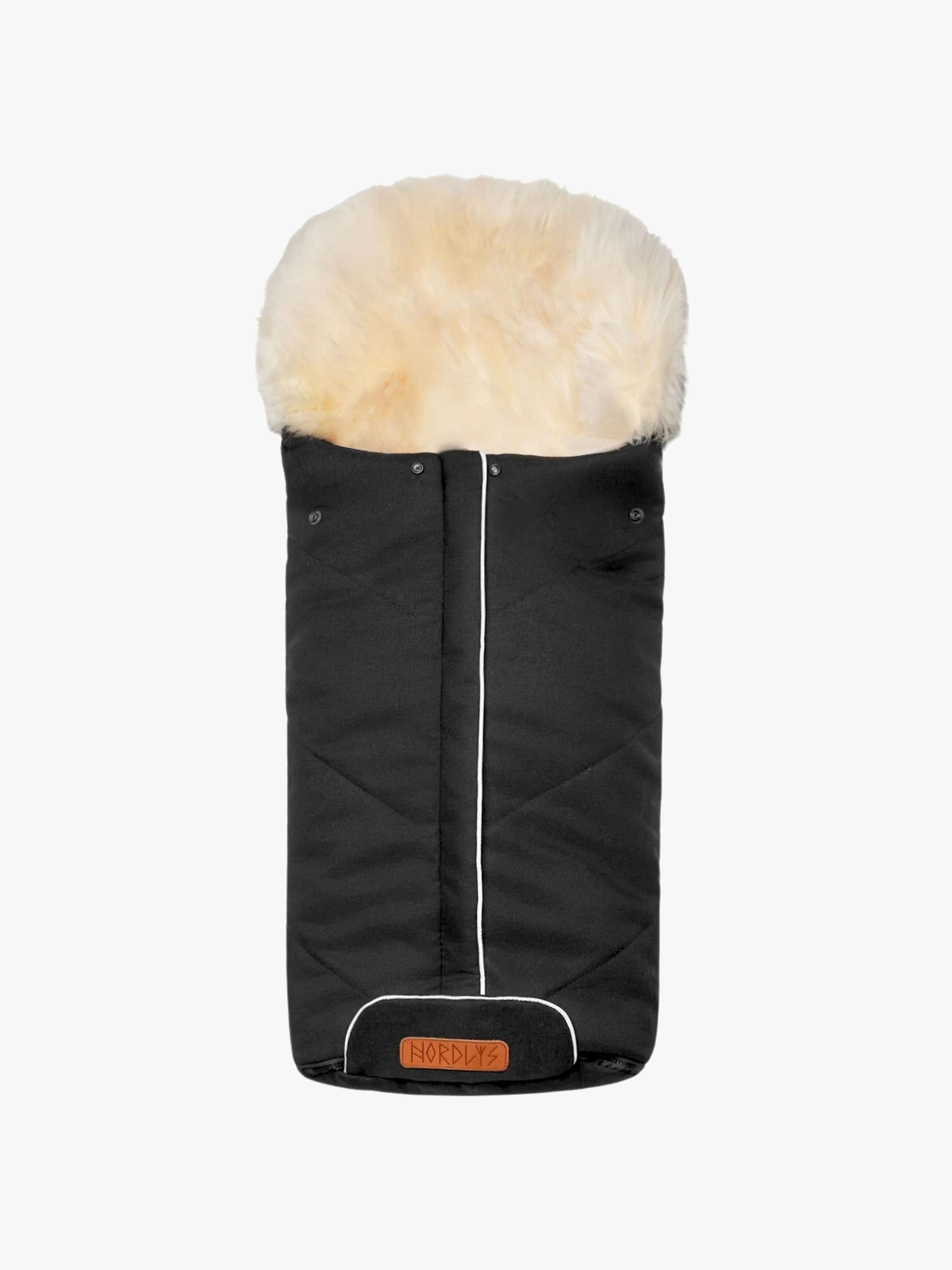Nordlys Saga Lampaantaljalämpöpussi, Black/Natural