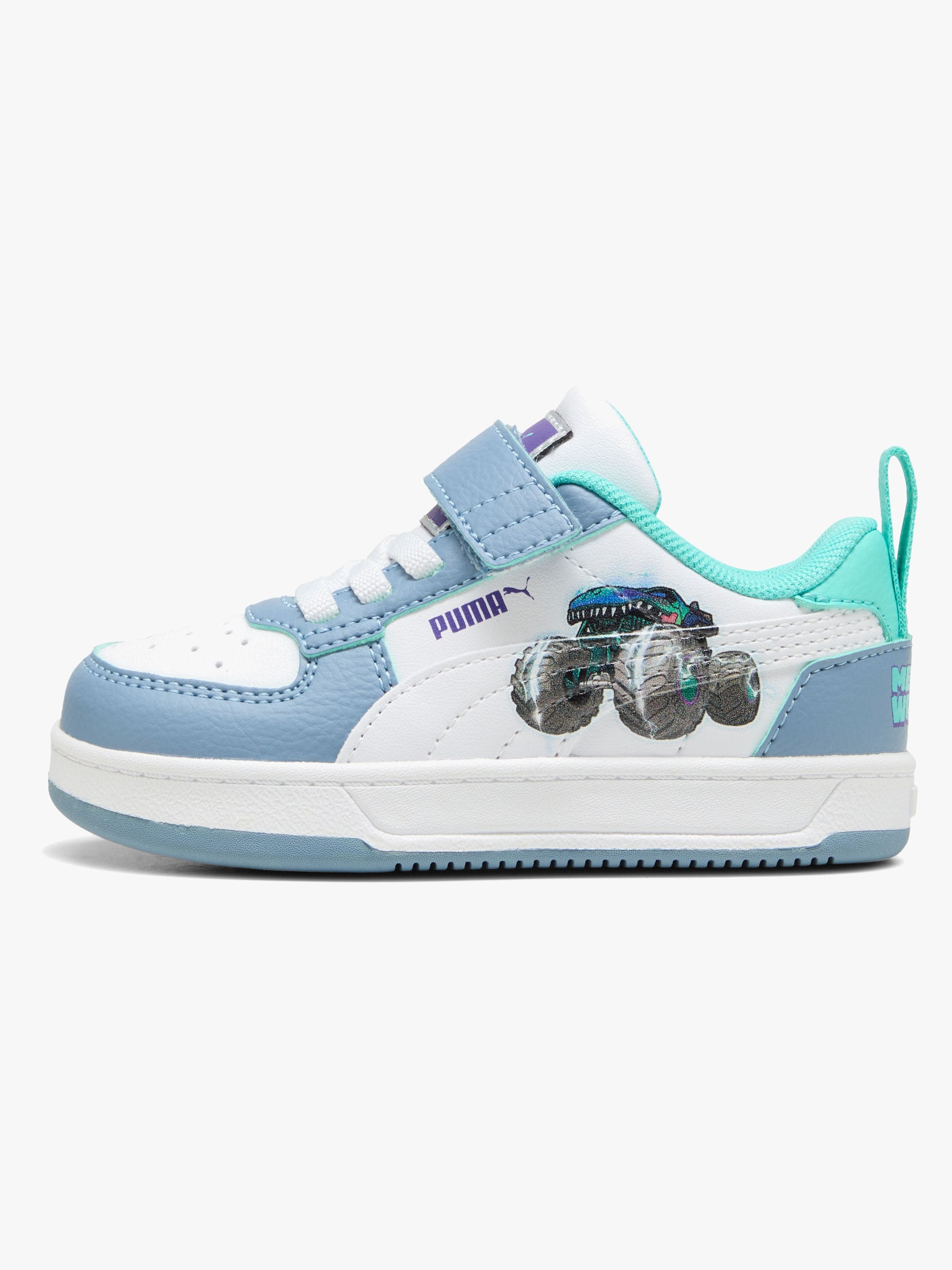 Puma Caven 2.0 Lo Hot Wheels AC+ Infant Lenkkarit, Cool Blue/White/Aquatic, 20