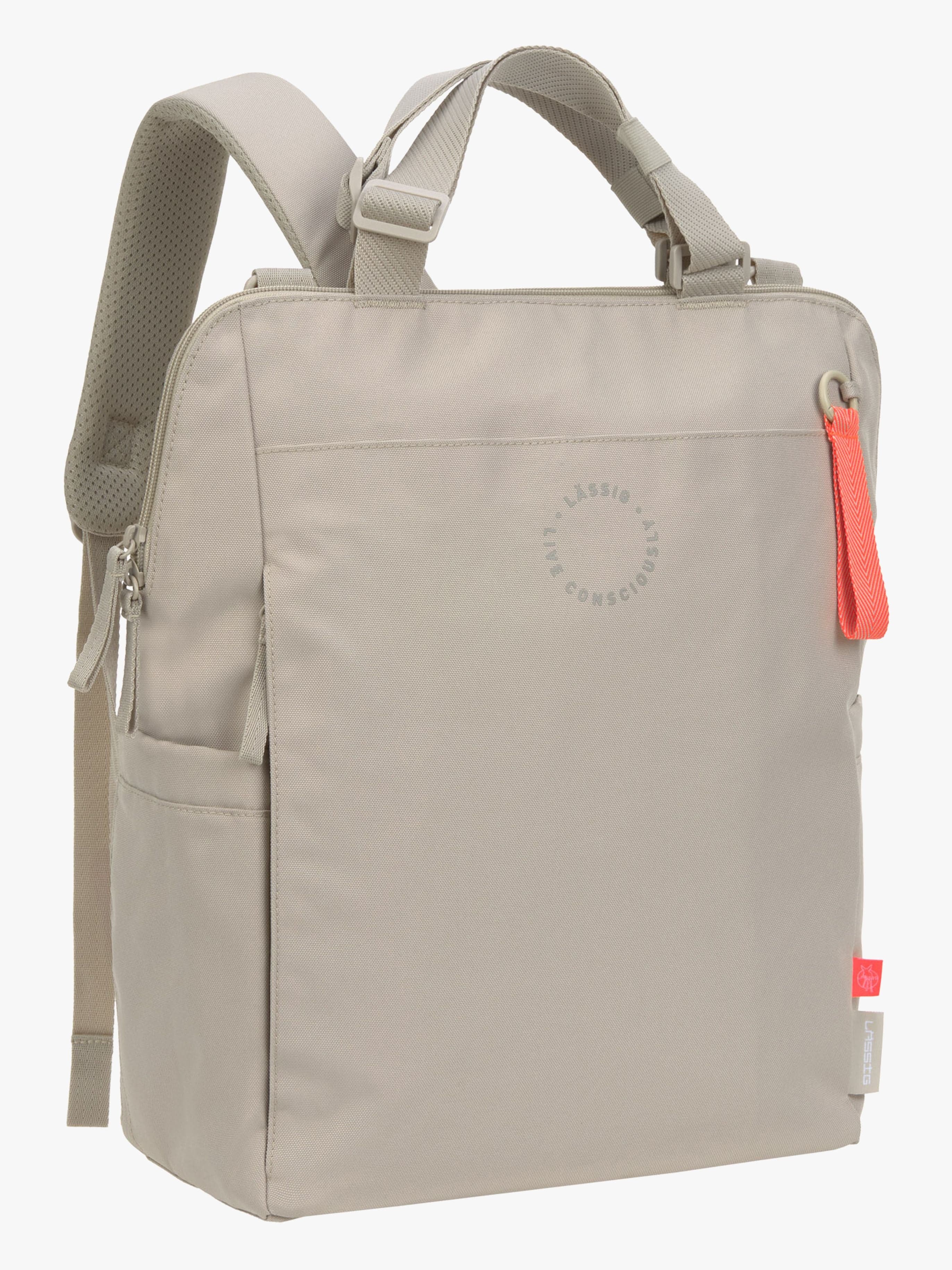 Lässig Conversion Hoitolaukku Reppu, Beige