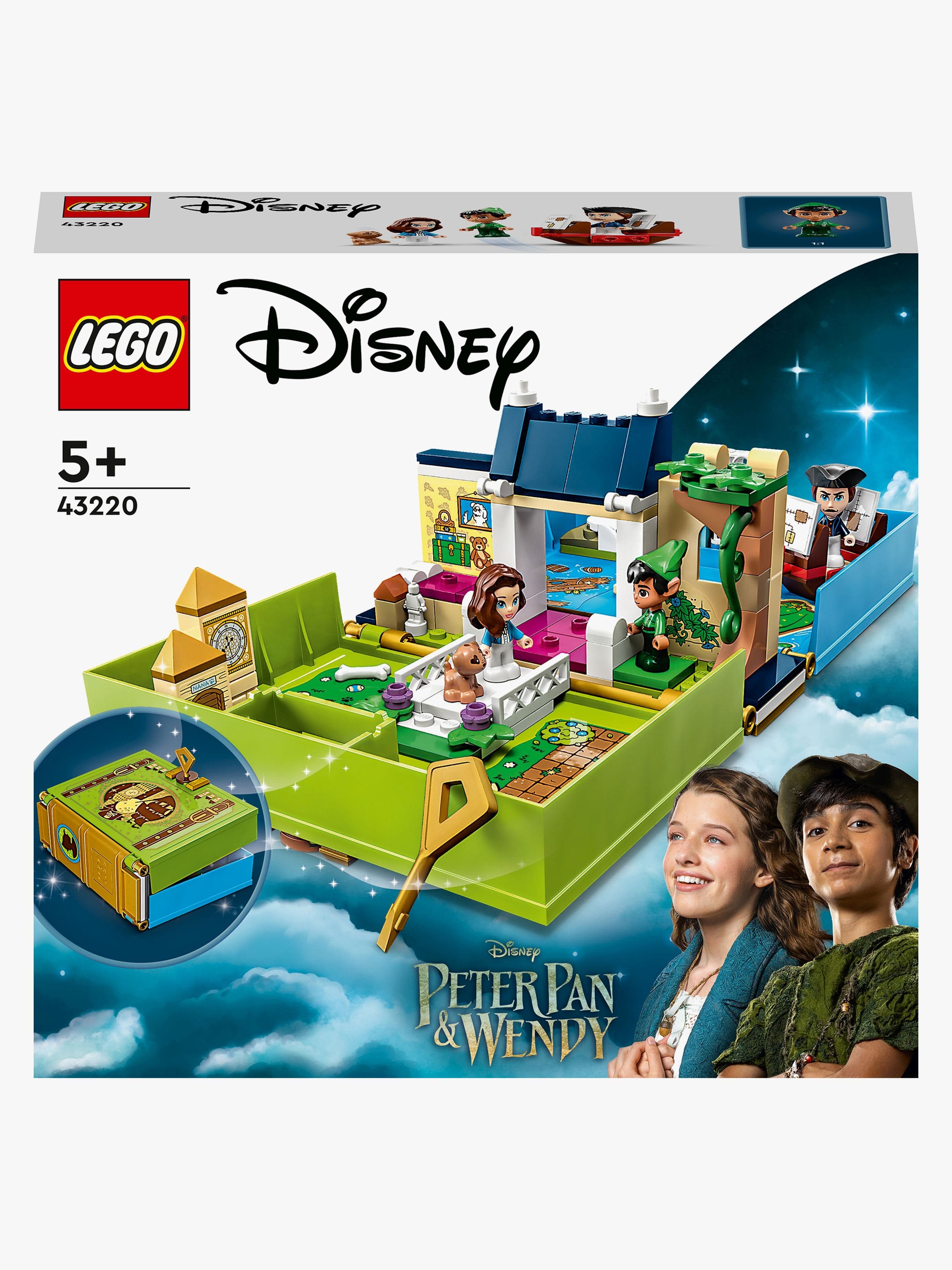 LEGO Disney Classic 43220 Peter Panin ja Leenan satukirjaseikkailu