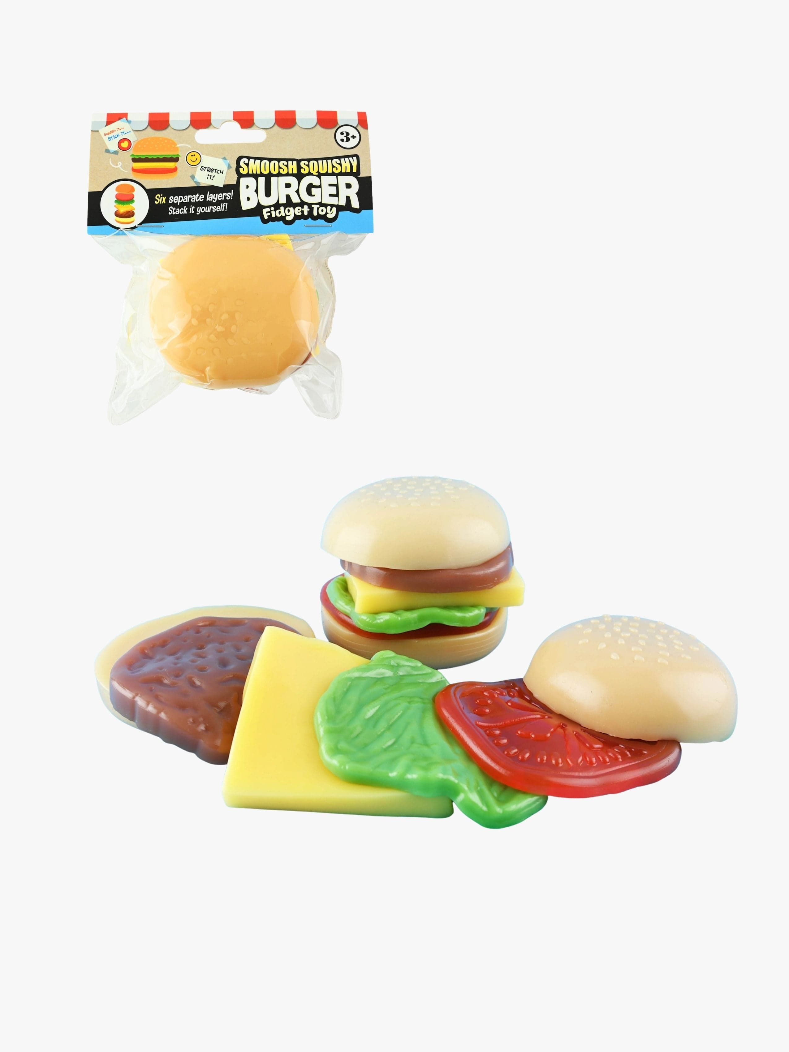Robetoy Squishy Hampurilainen 7 cm