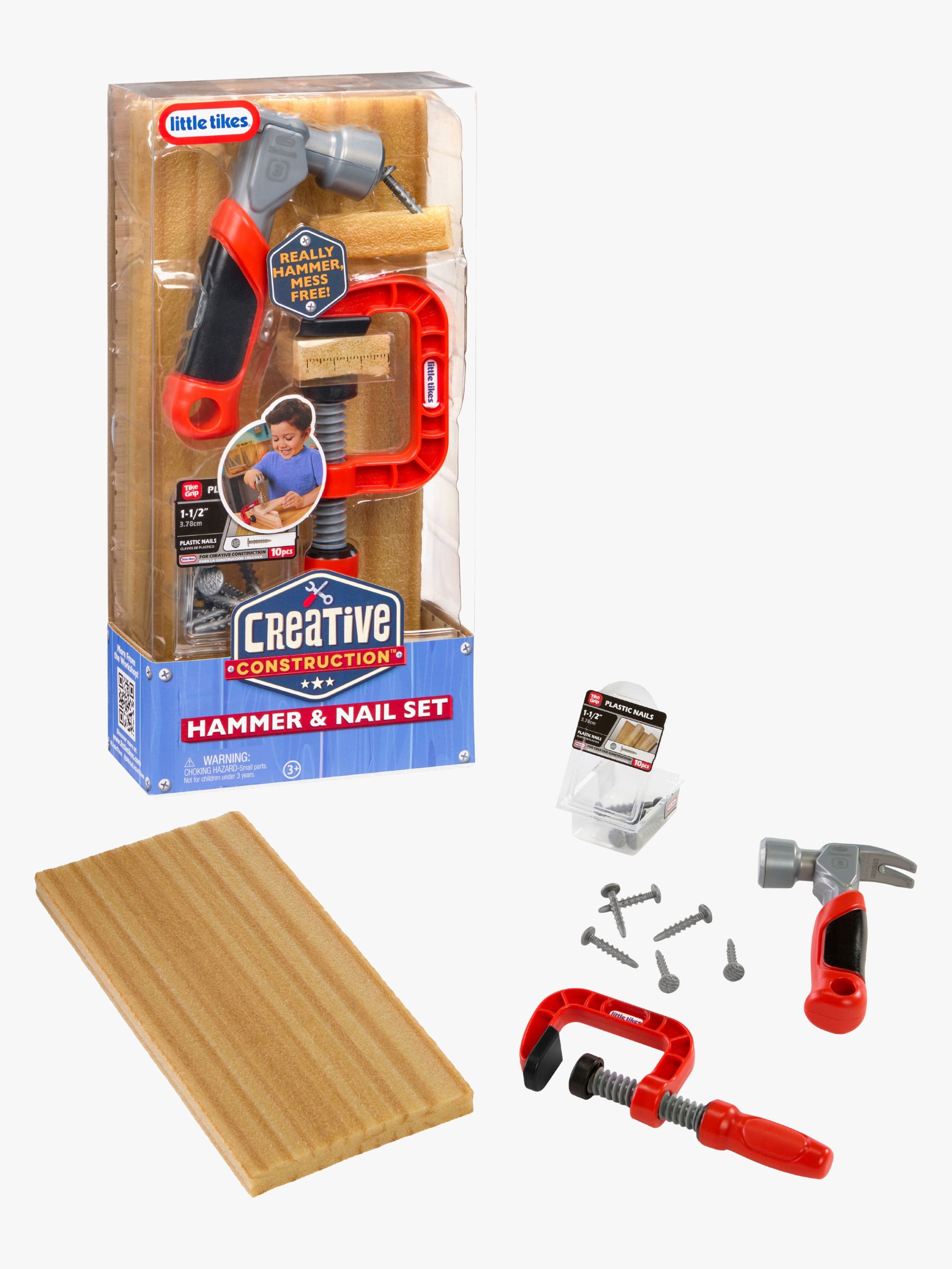 Little Tikes Creative Construction Vasara Ja Naulasarja
