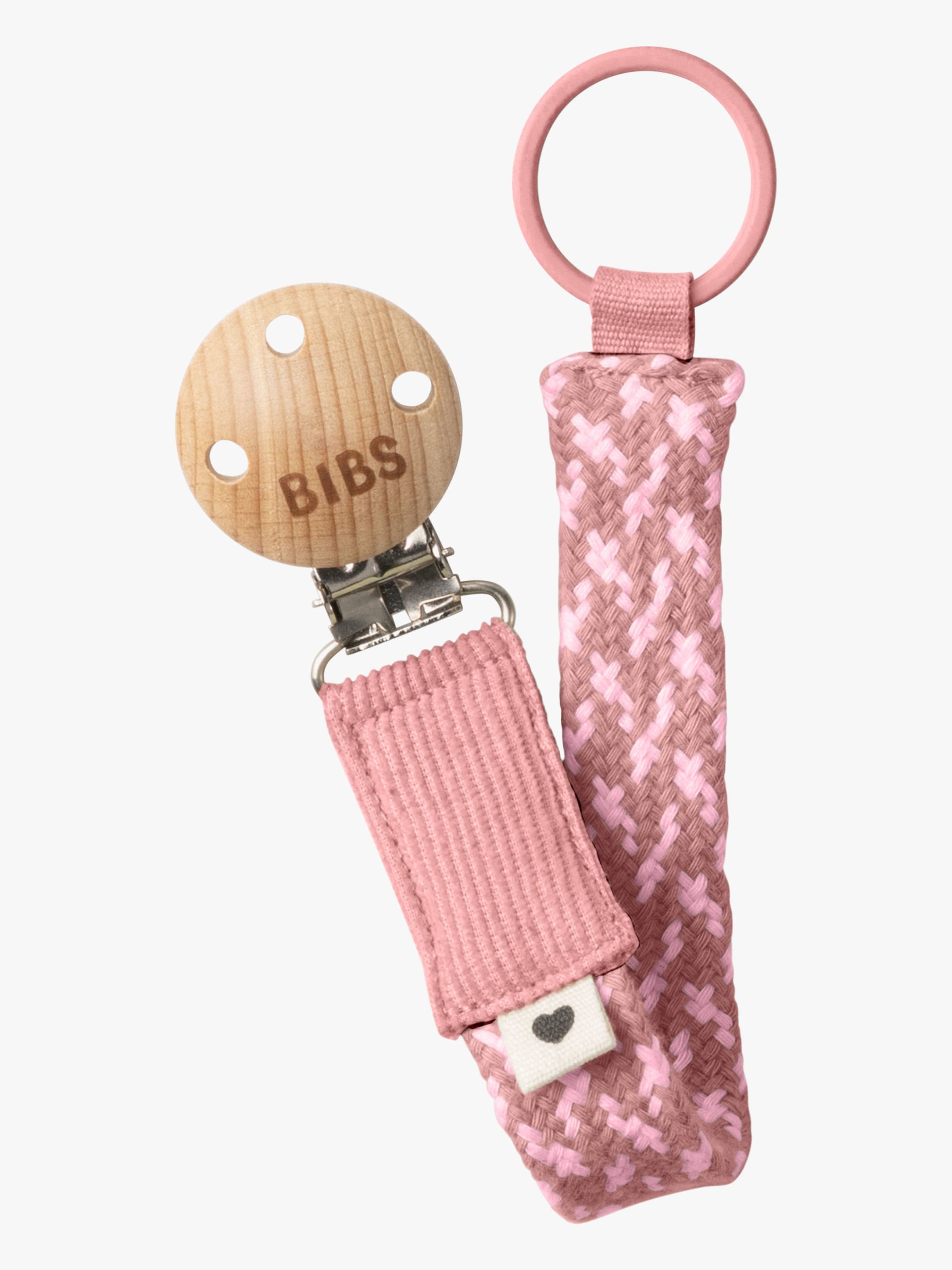 BIBS Braid Tuttinauha, Dusty Pink/Baby Pink