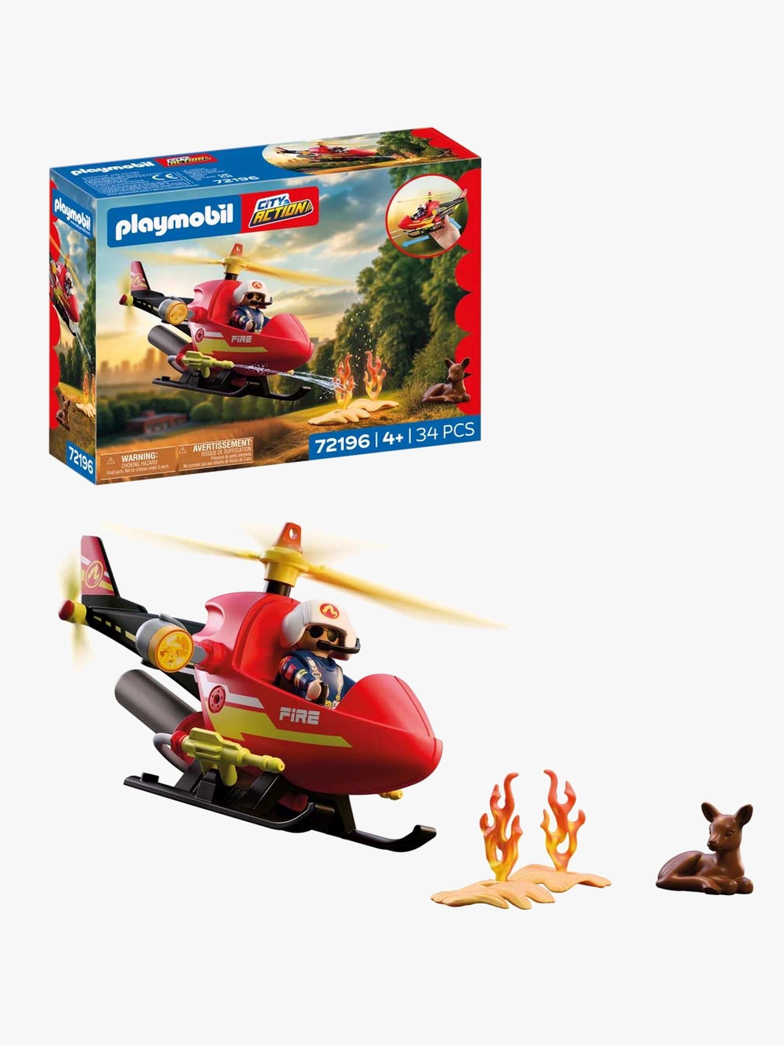 Playmobil City Action Palohelikopteri, Monivärinen