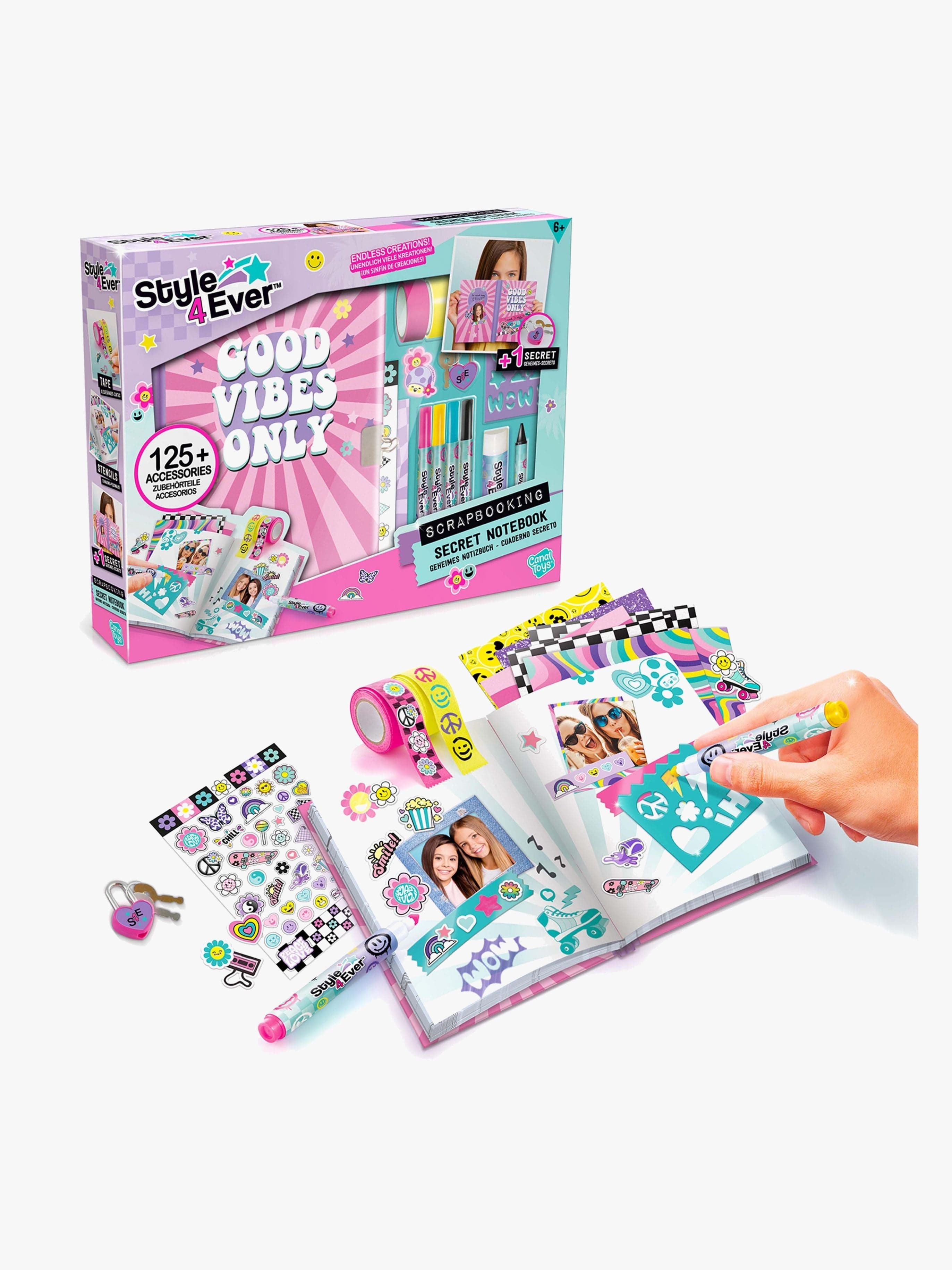 Style 4 Ever Askartelusetti Scrapbooking Päiväkirja