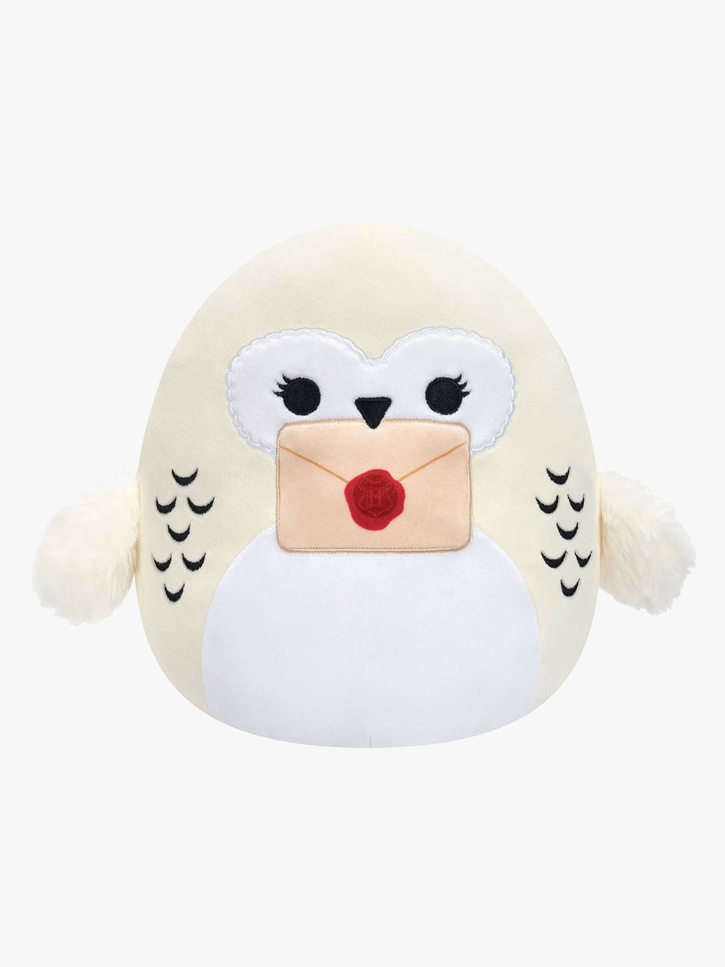 Squishmallows Harry Potter Pehmolelu Kirjettä Pitelevä Hedwig 20 cm