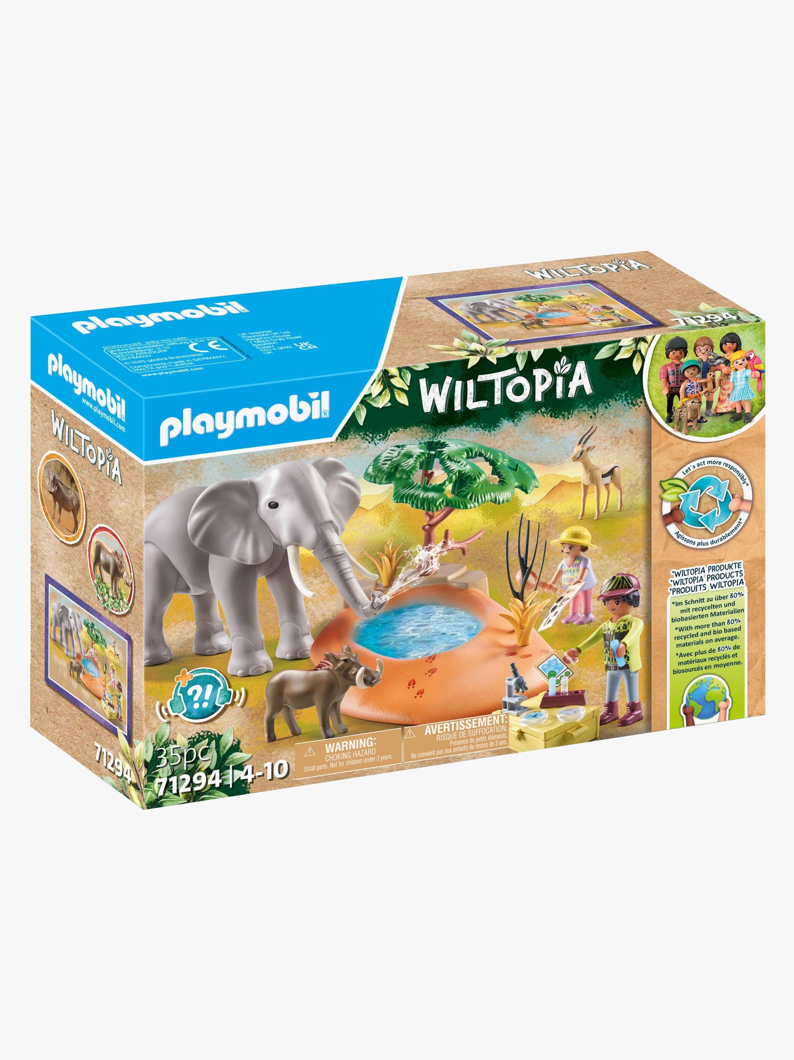 Playmobil 71294 Wiltopia Norsu Juomapaikalla