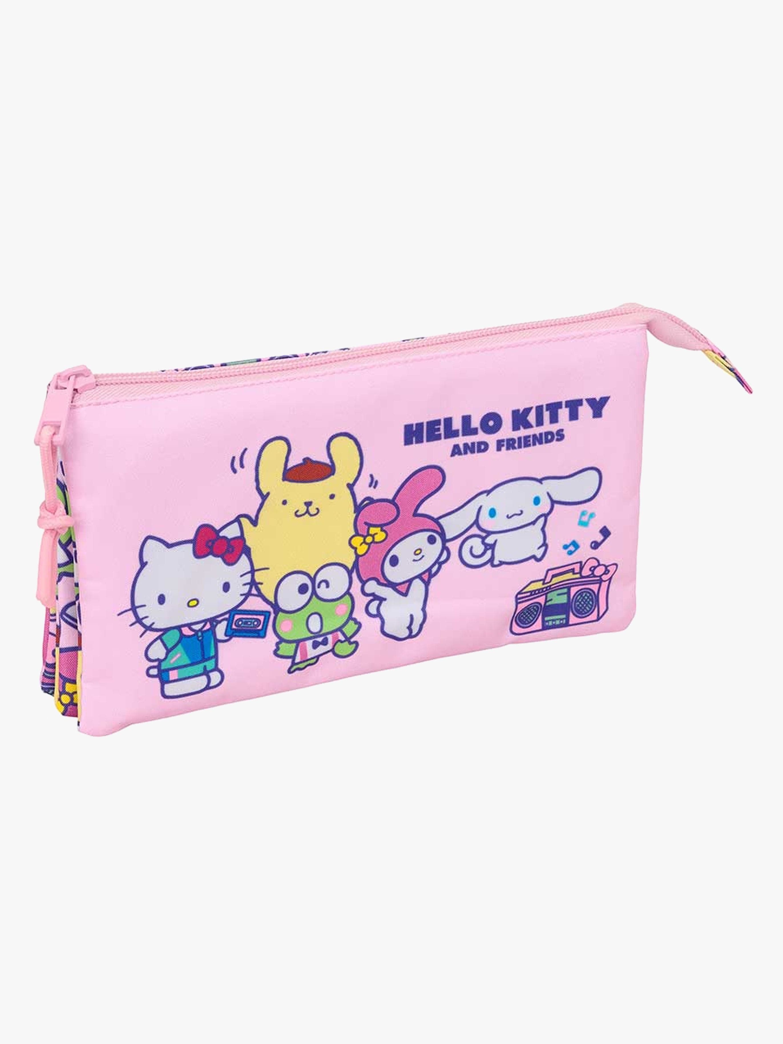 Hello Kitty & Friends Kolmilokeroinen Penaali, Vaaleanpunainen