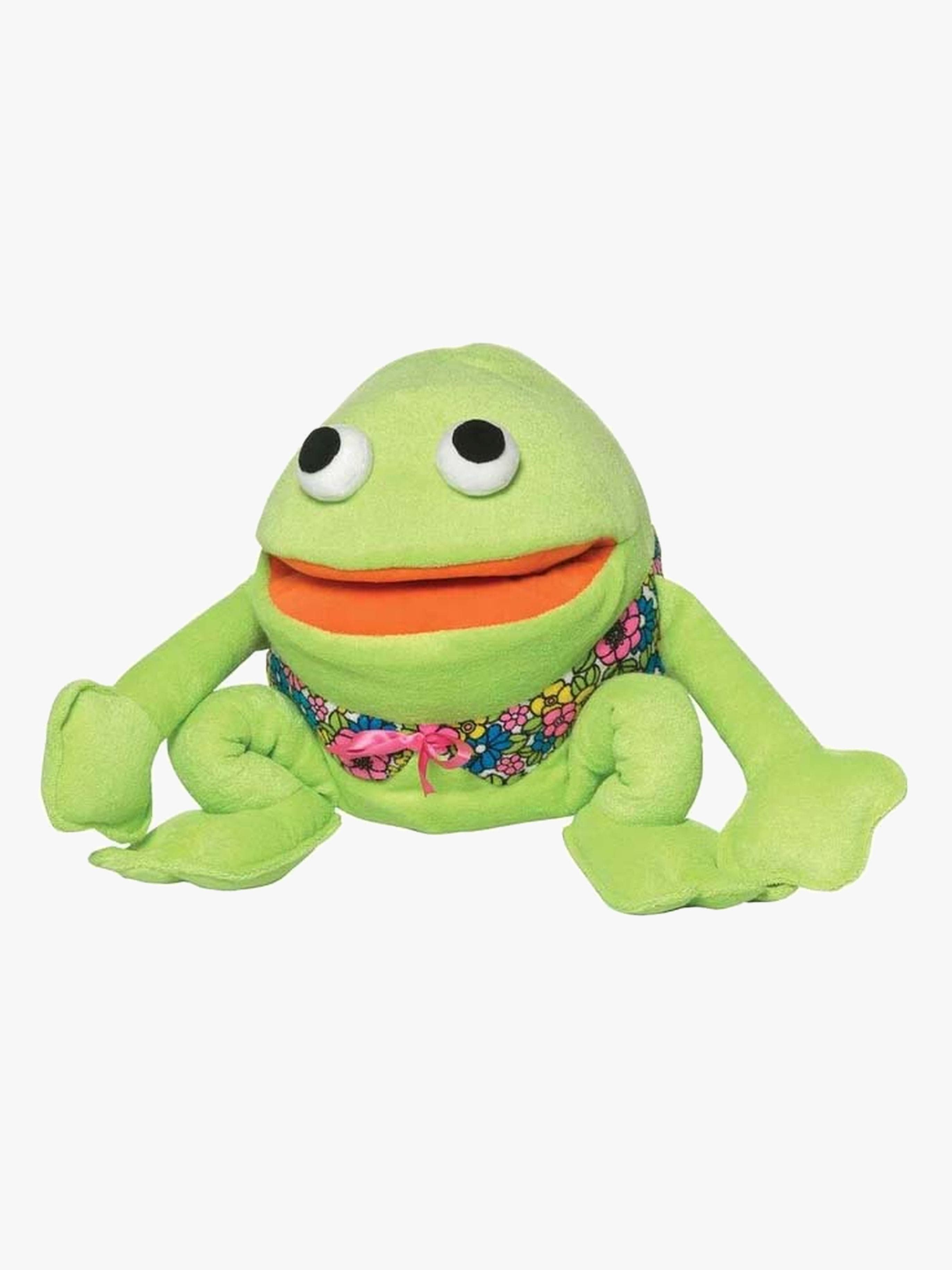 DR Pehmolelu Puhuva Sammakko Kaj 27 cm